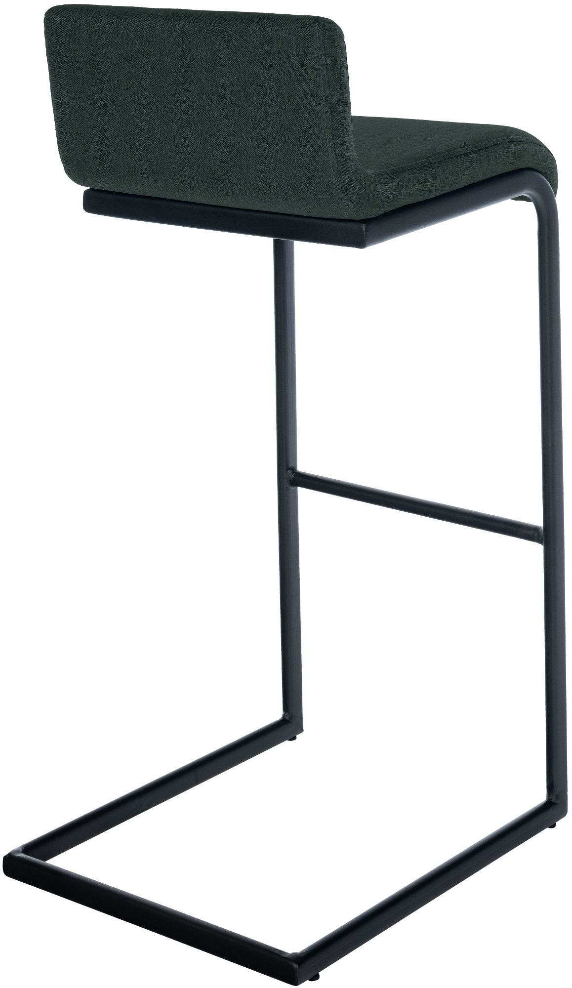 2er Set Barhocker Newport B Stoff, dunkelgrau