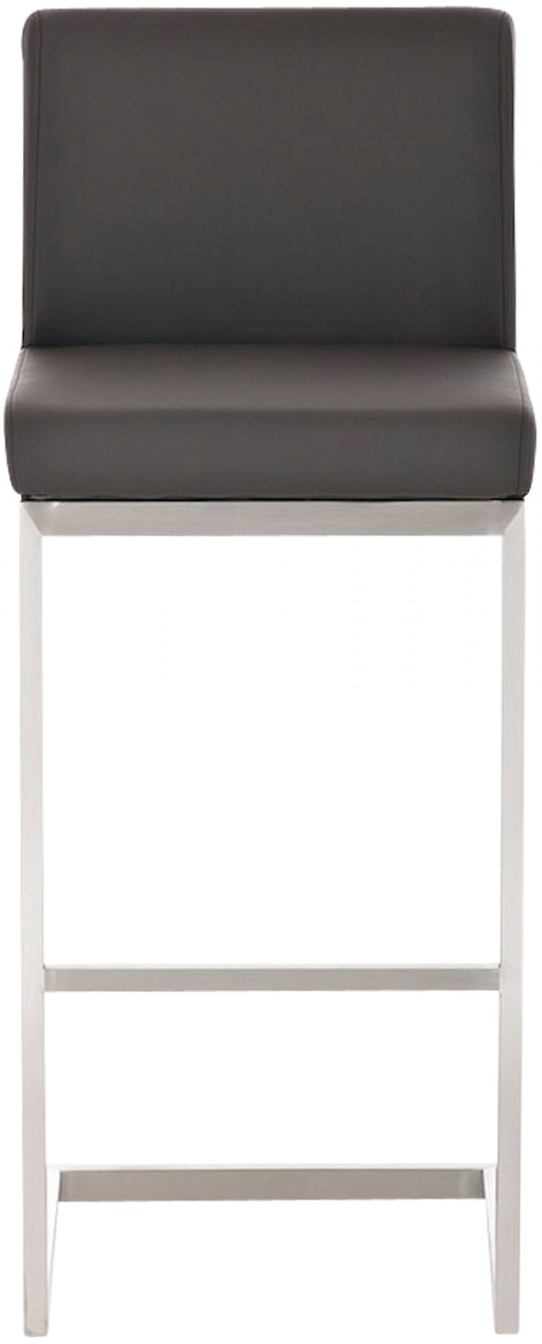 2er Set Barhocker Paros Kunstleder, braun
