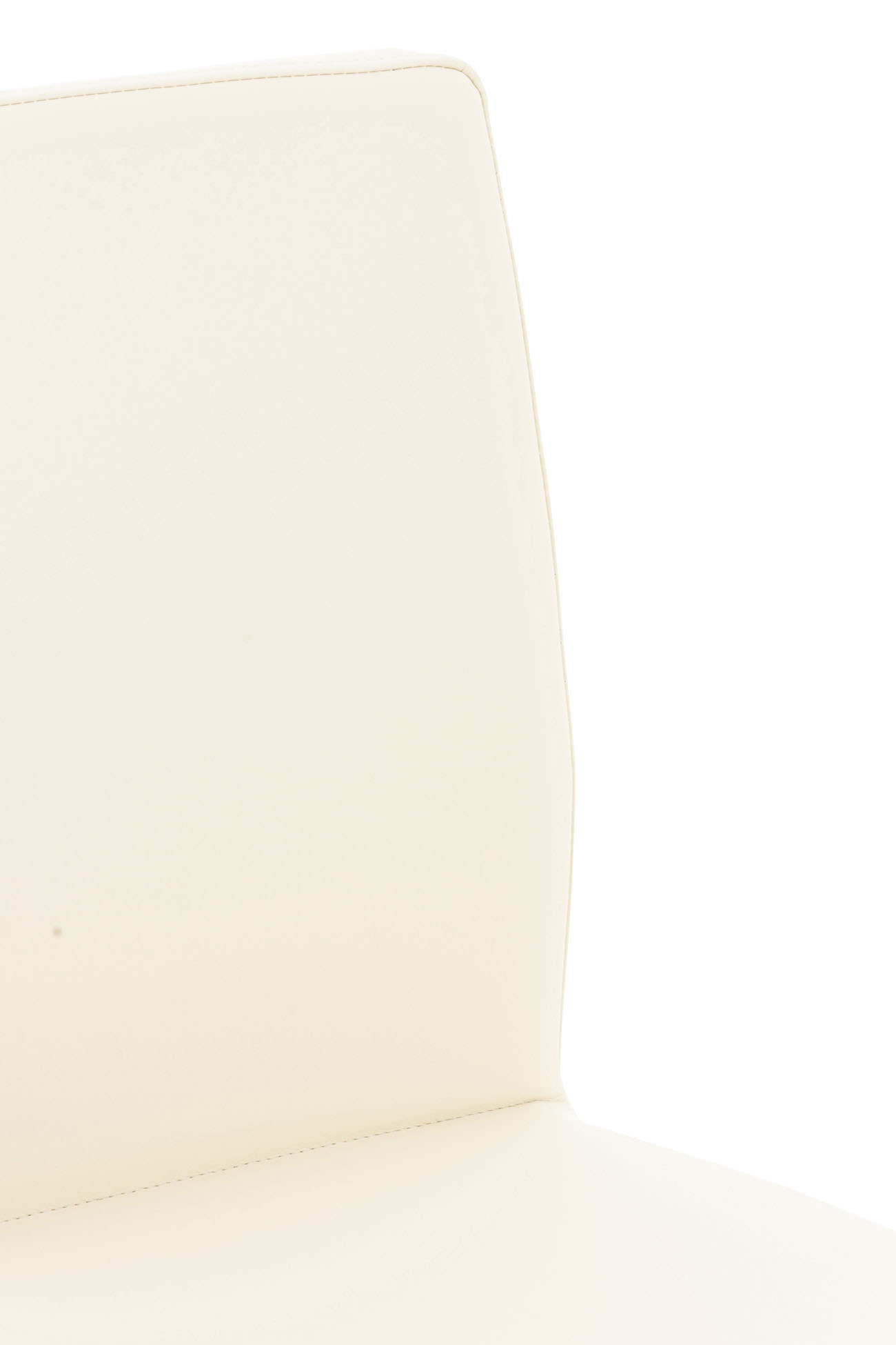 2er Set Barhocker Cadiz Kunstleder schwarz, creme