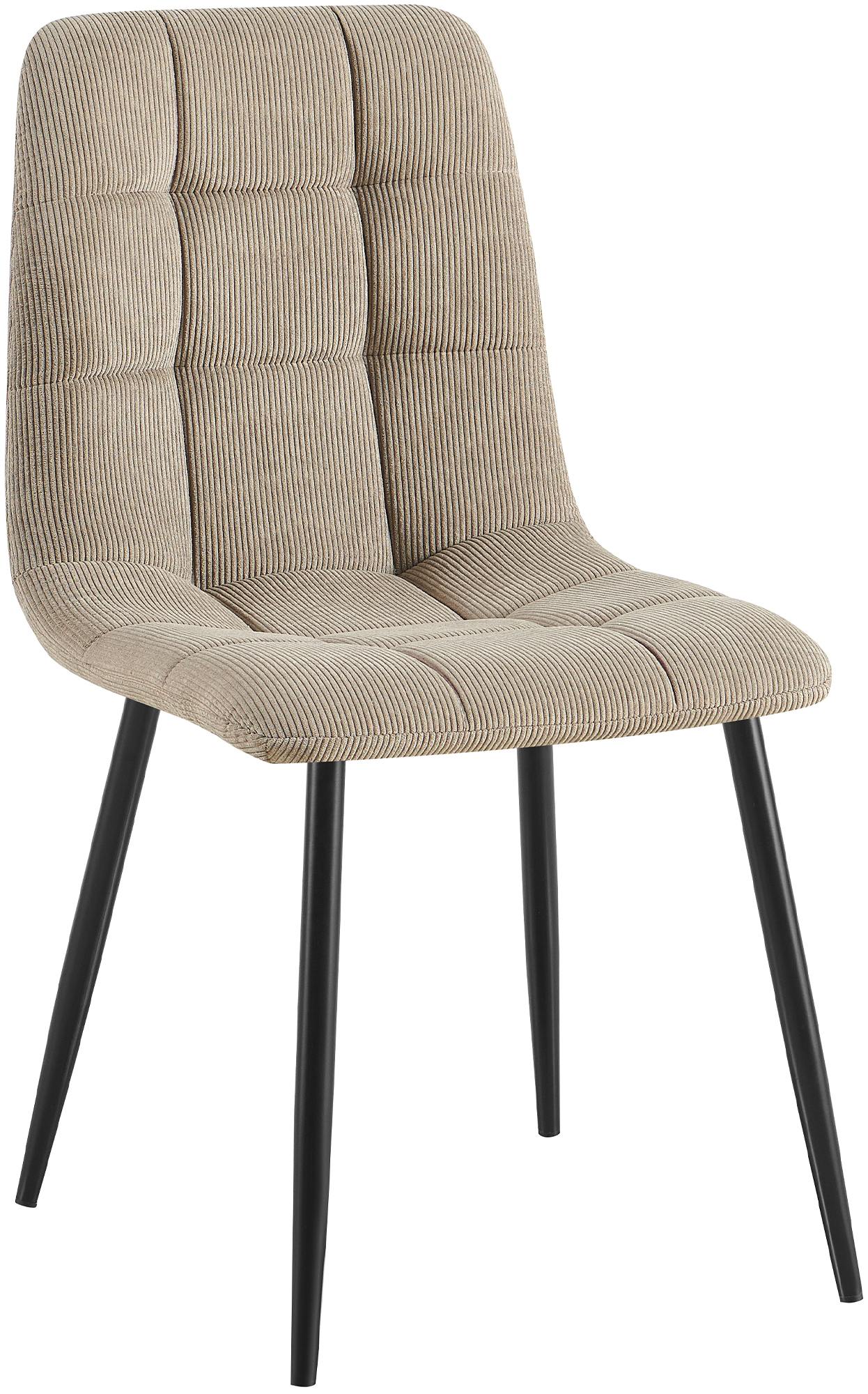 Esszimmerstuhl Antibes Cord, taupe