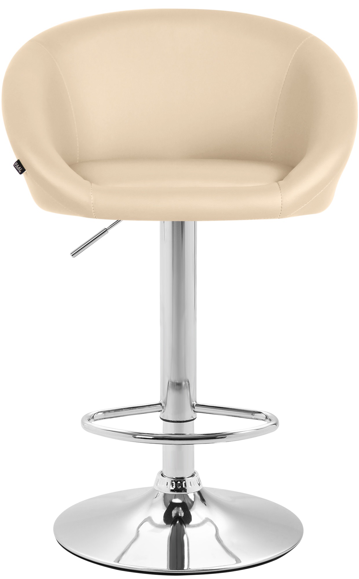 2er Set Barhocker Miami V2 Kunstleder C, creme
