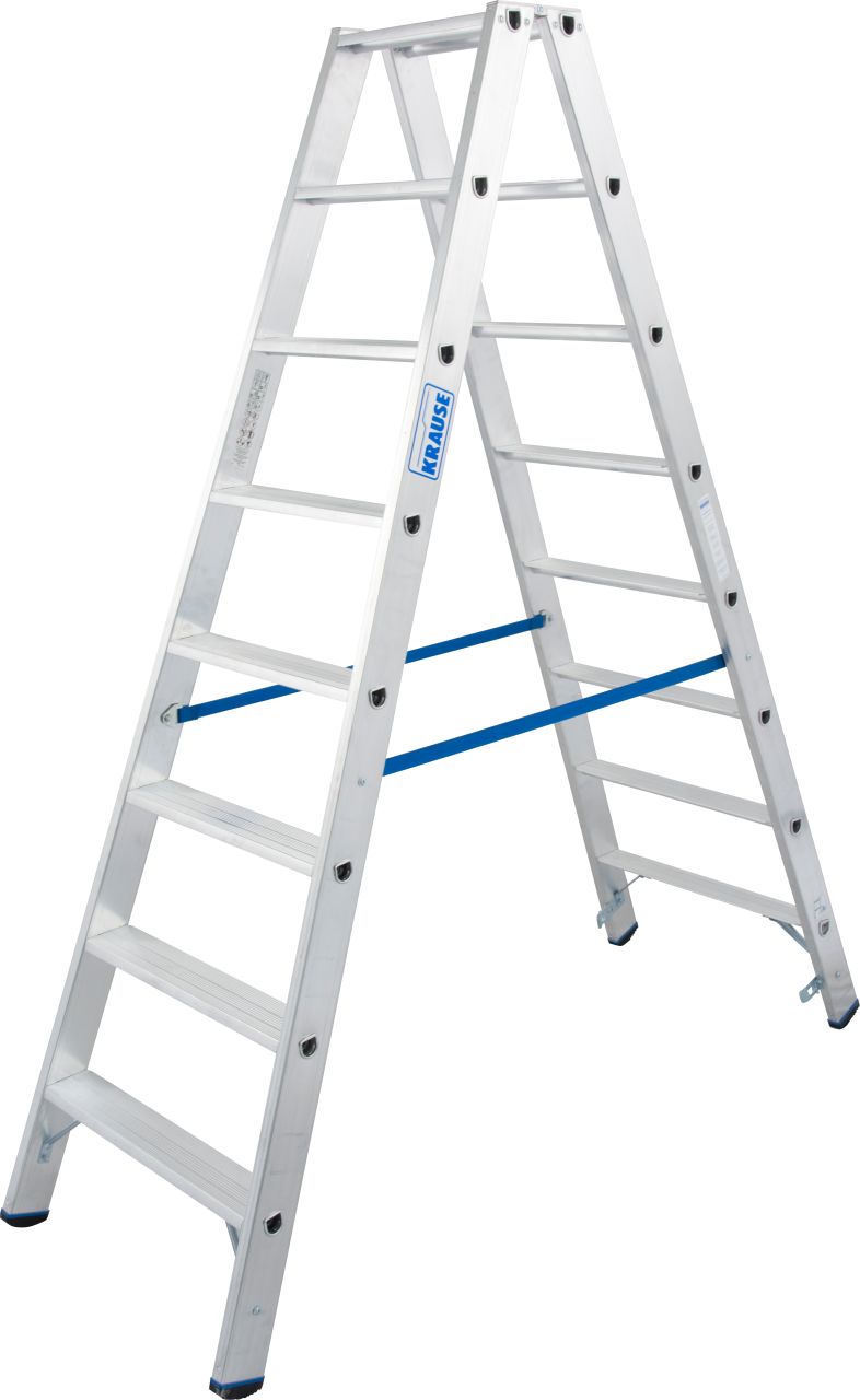 STABILO Stufen-Doppelleiter 2x8 Stufen