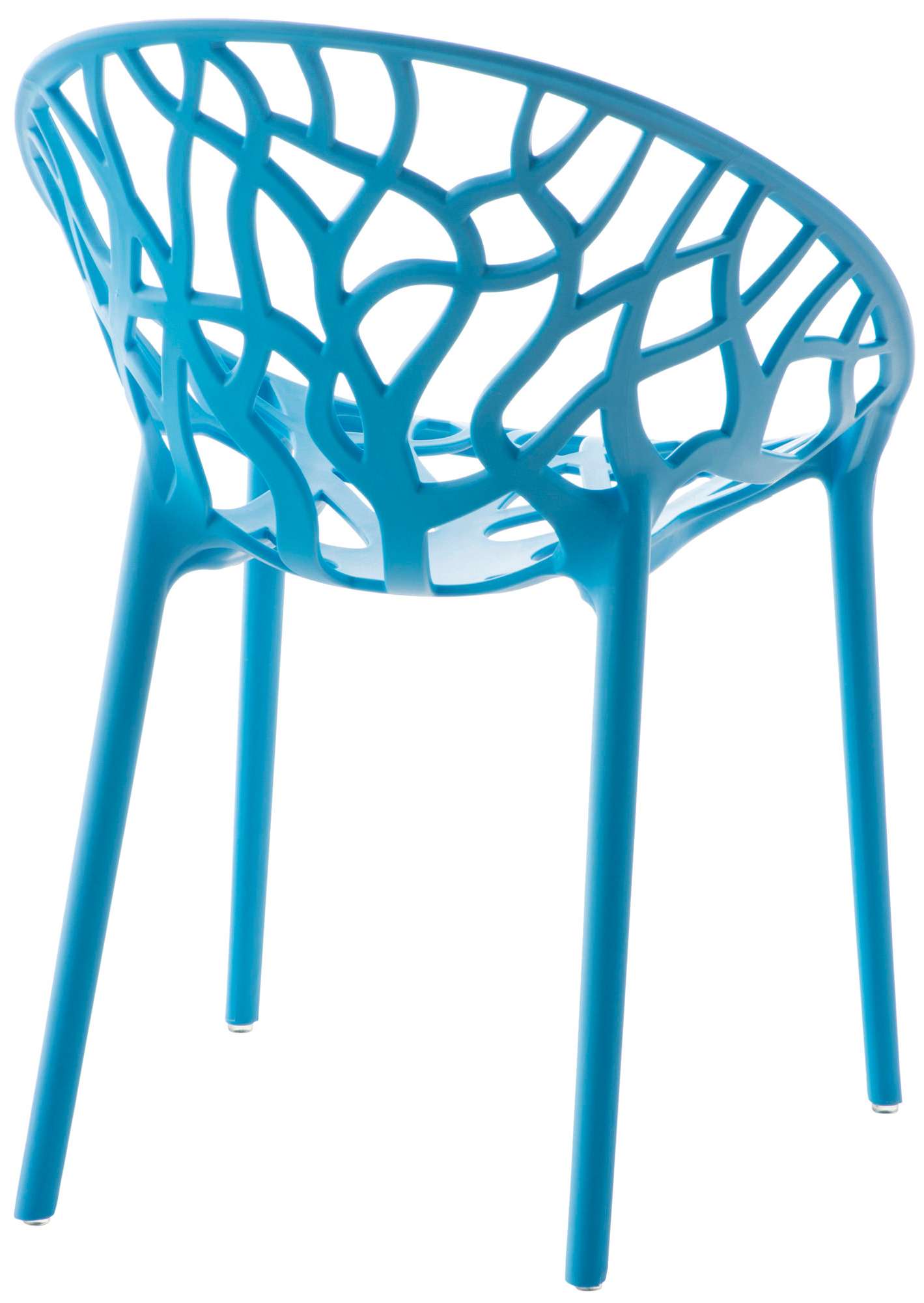 4er Set Stuhl Hope, blau