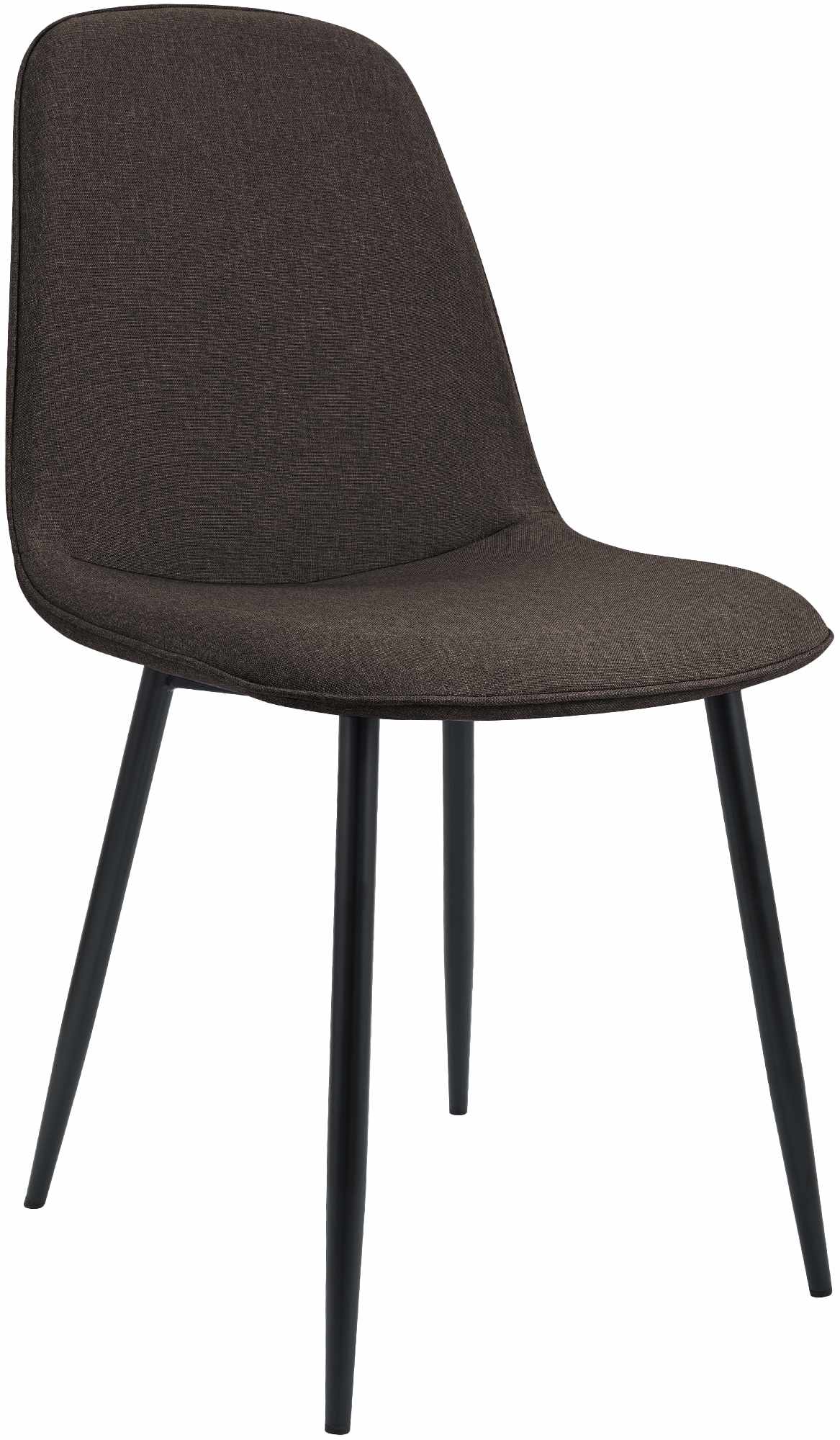 Esszimmerstuhl Maryam Stoff, braun