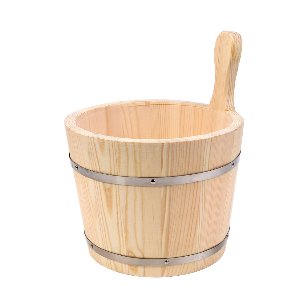 Saunazubehör aus Holz SAVA Natur - Komplett Set