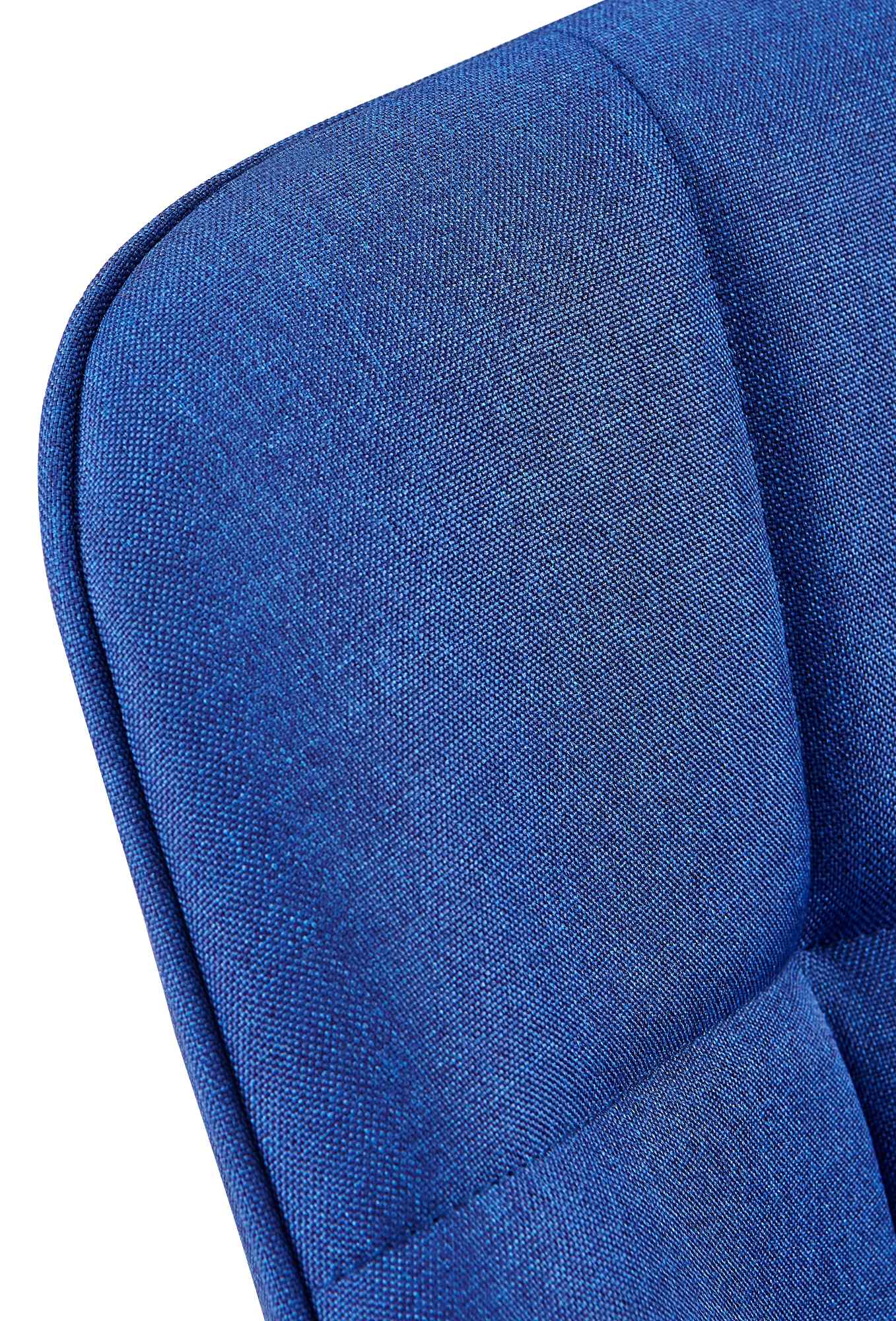 Esszimmerstuhl Roseville Stoff, blau
