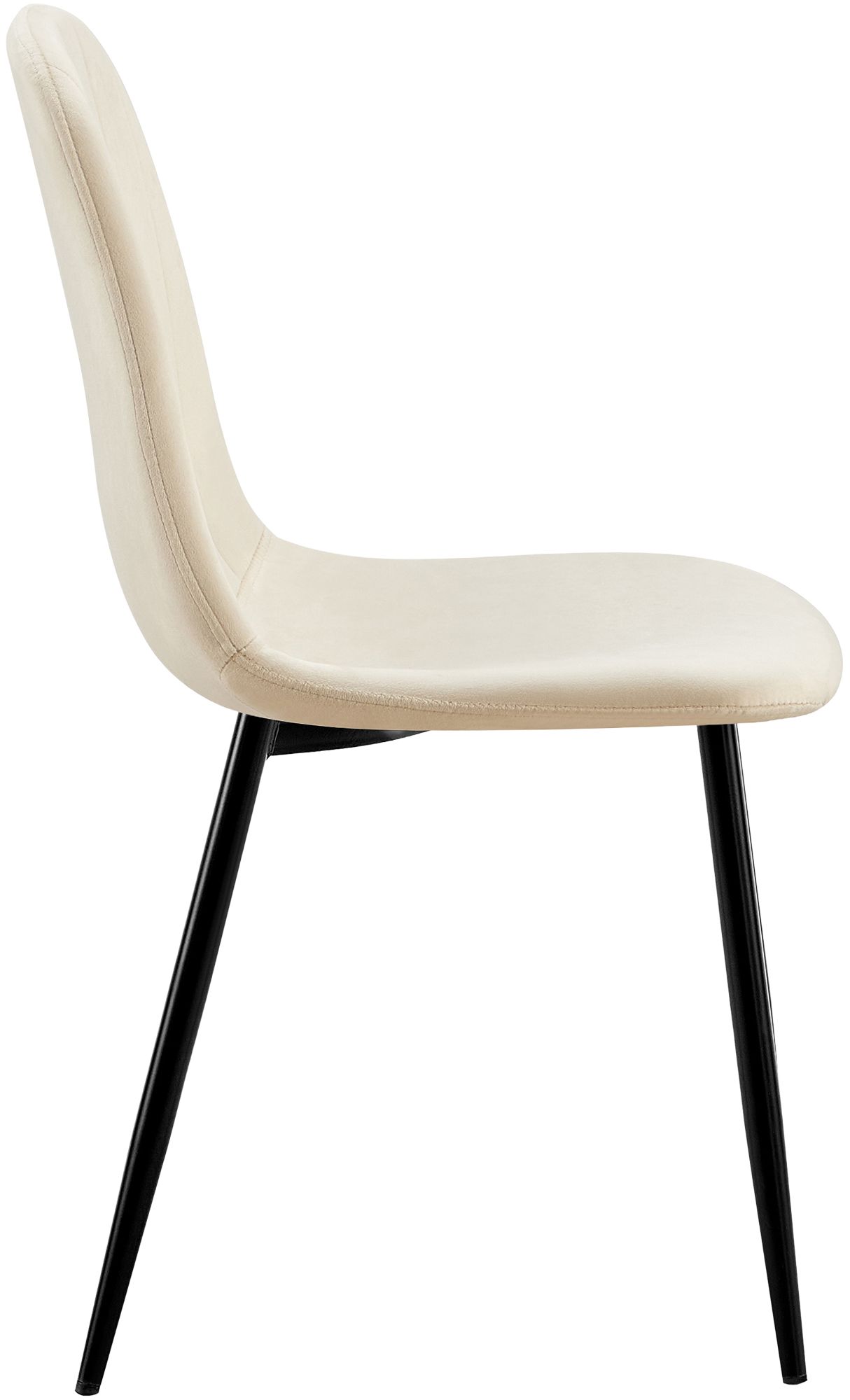 Esszimmerstuhl Baxter Samt, creme