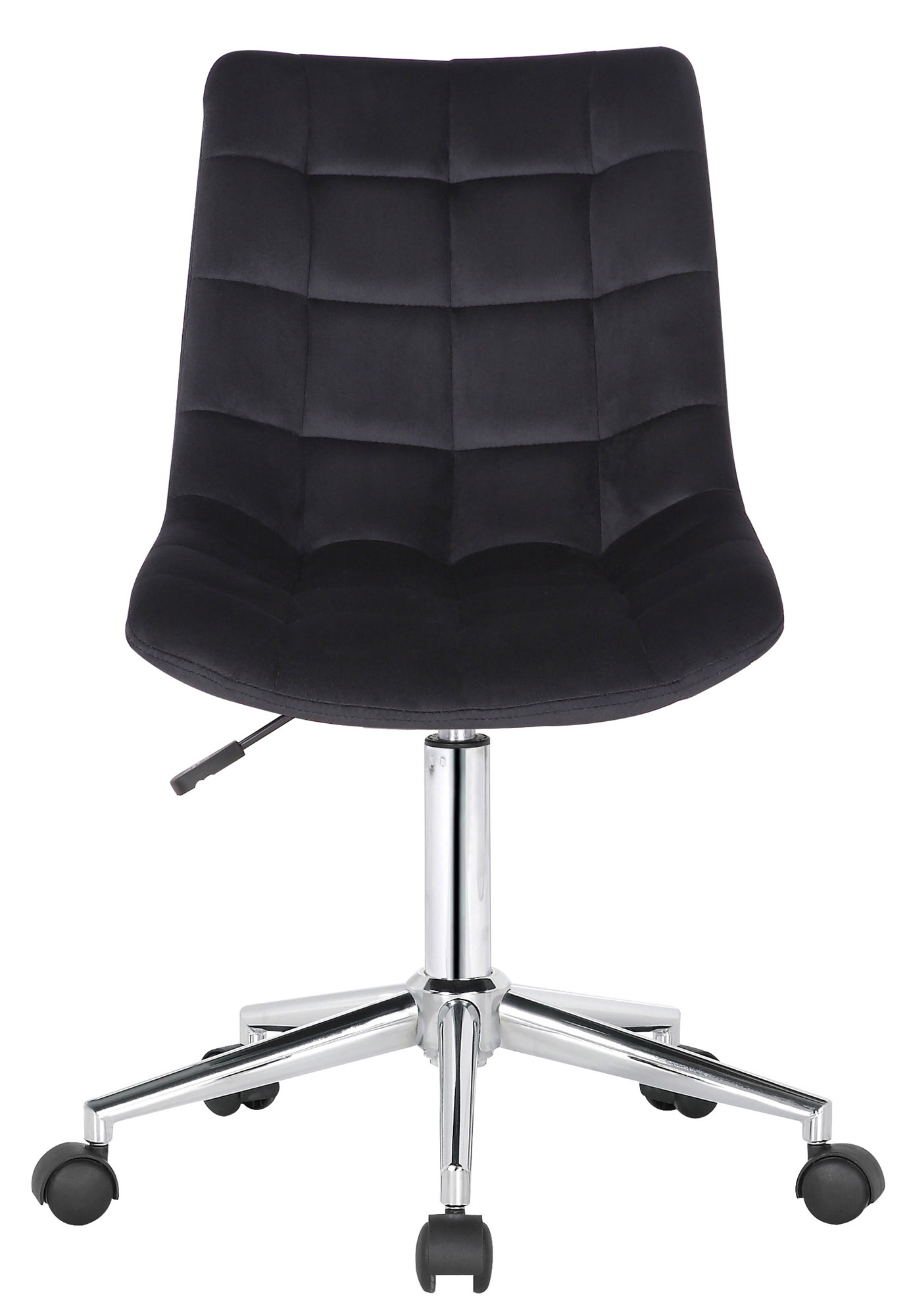 Bürostuhl Medford Samt, schwarz