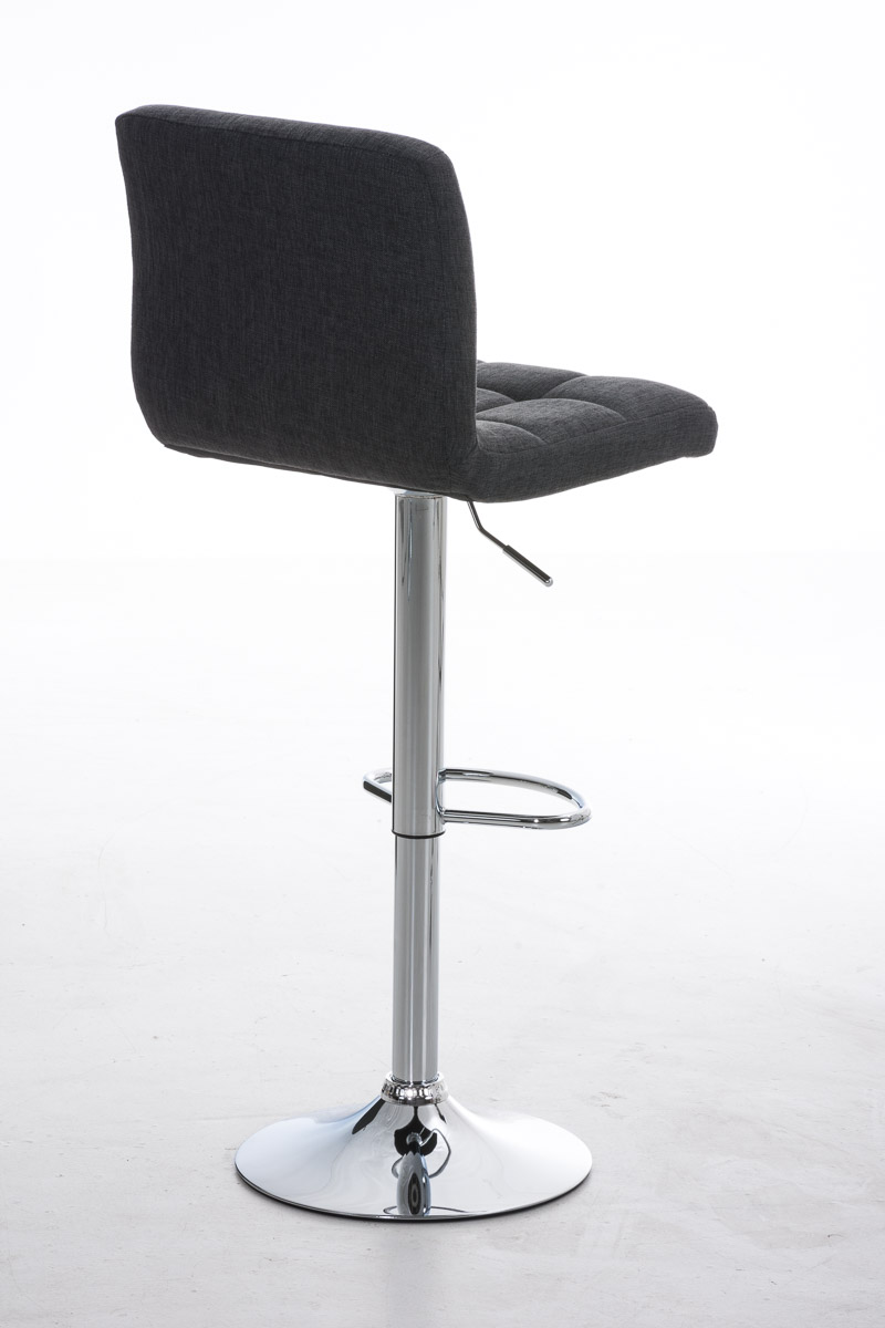Barhocker Peru STOFF C, dunkelgrau