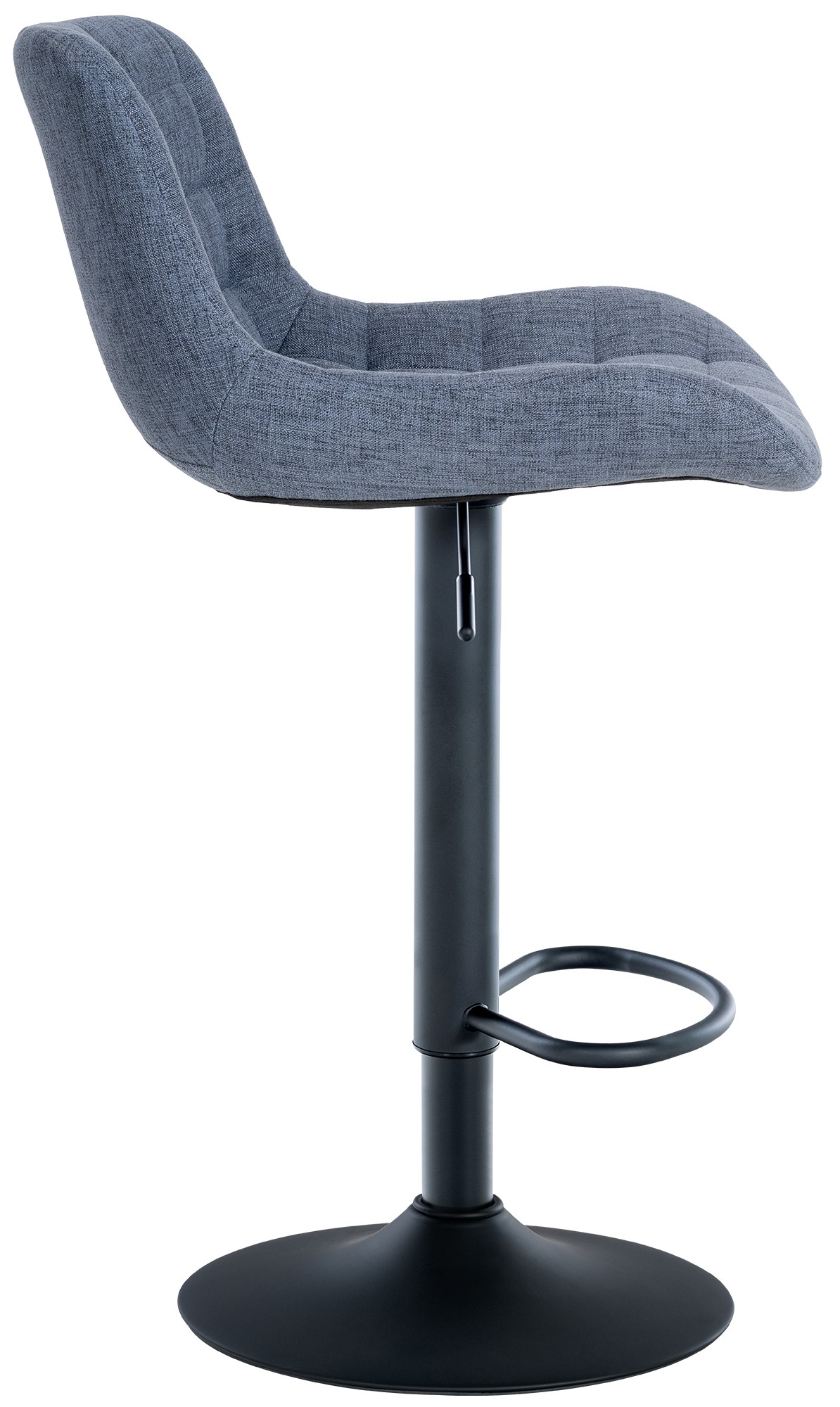 2er Set Barhocker Tover Stoff, blau