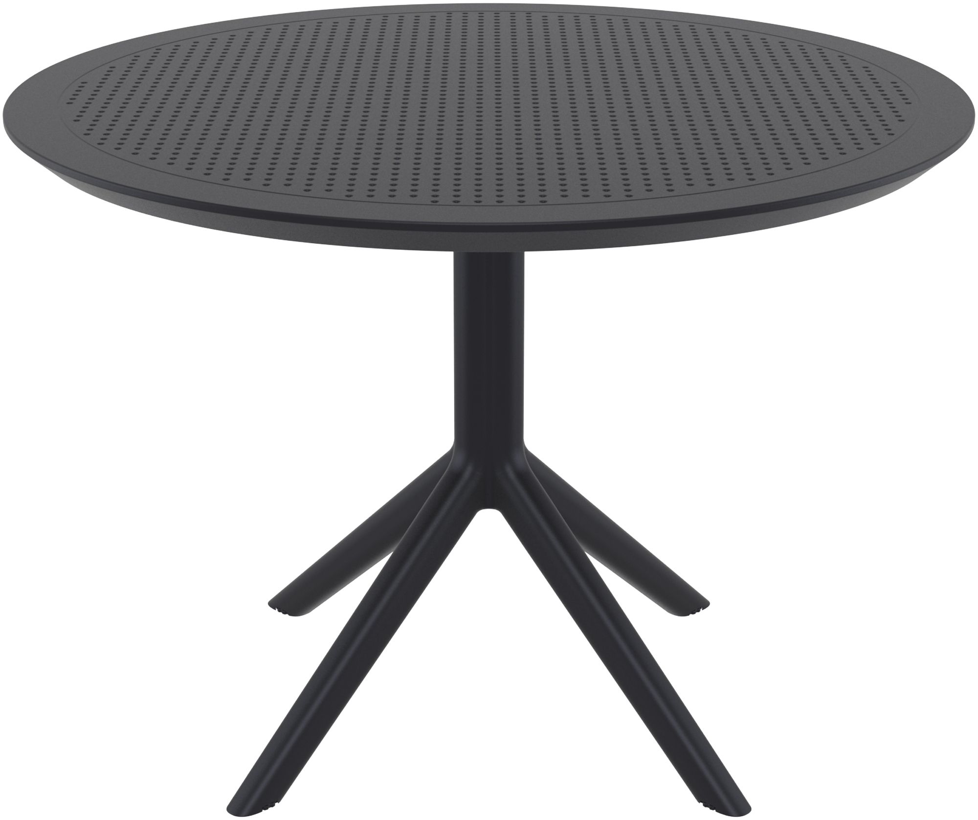 Tisch Sky rund 105 cm, schwarz