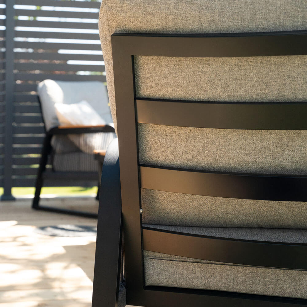 Gartenlounge Aluminium MARABA - Für 5 Personen