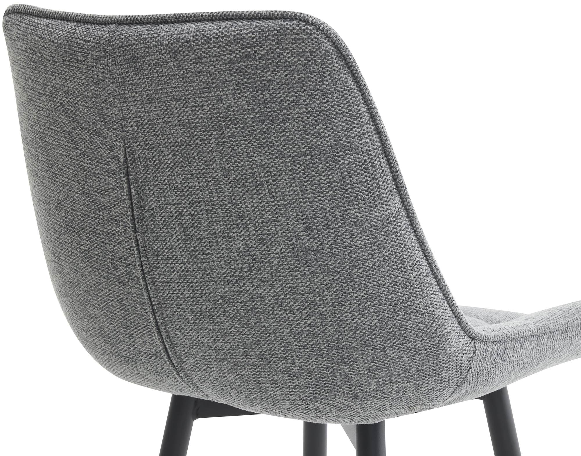 Barhocker Dartford Stoff, grau