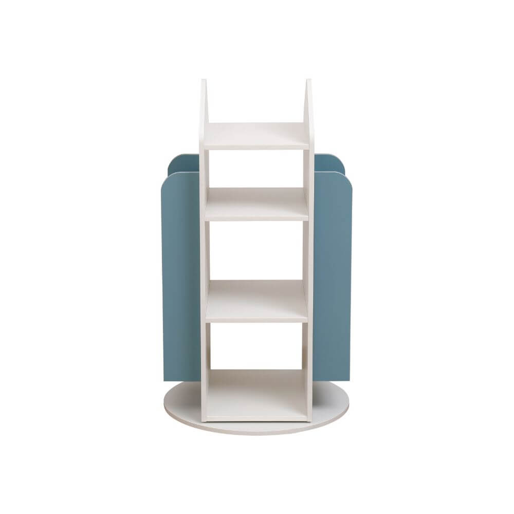 Kinderregal drehbar JUNA - 60 x 60 cm Blau