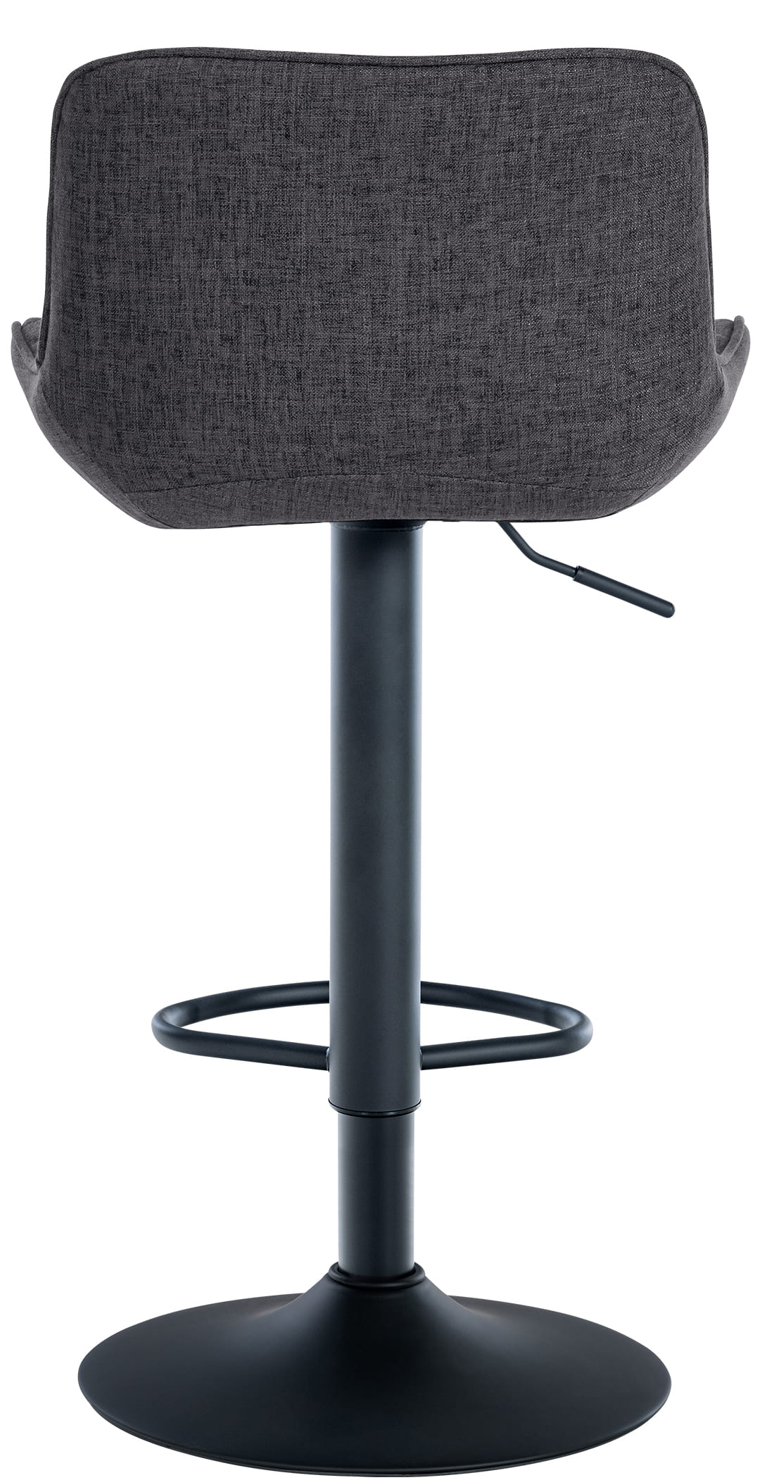 Barhocker Minosa Stoff, schwarz