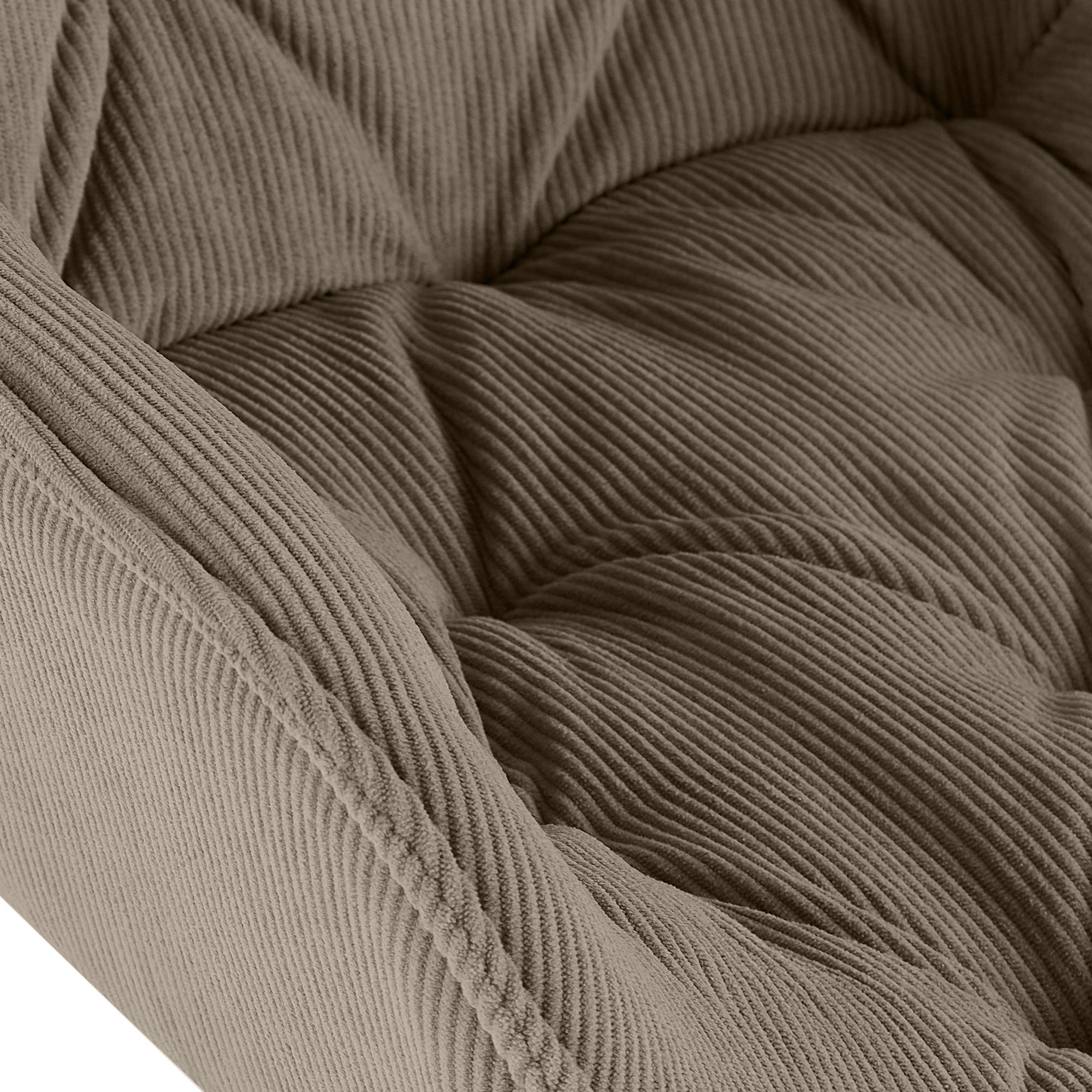 Esszimmerstuhl Rimio Cord, taupe