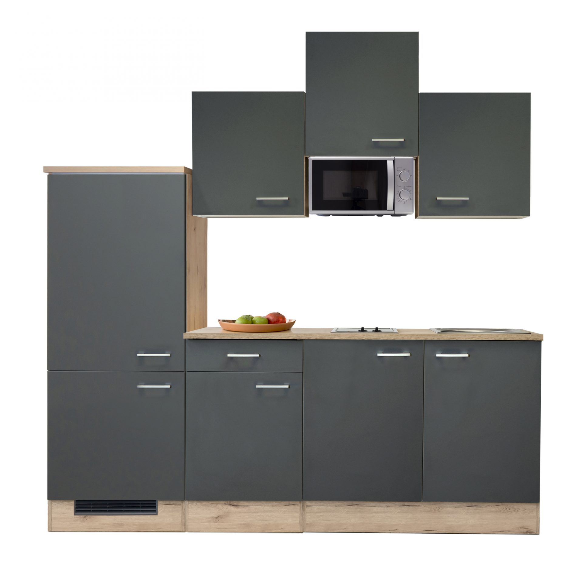 Singleküche MORENA 210 cm mit E-Geräten