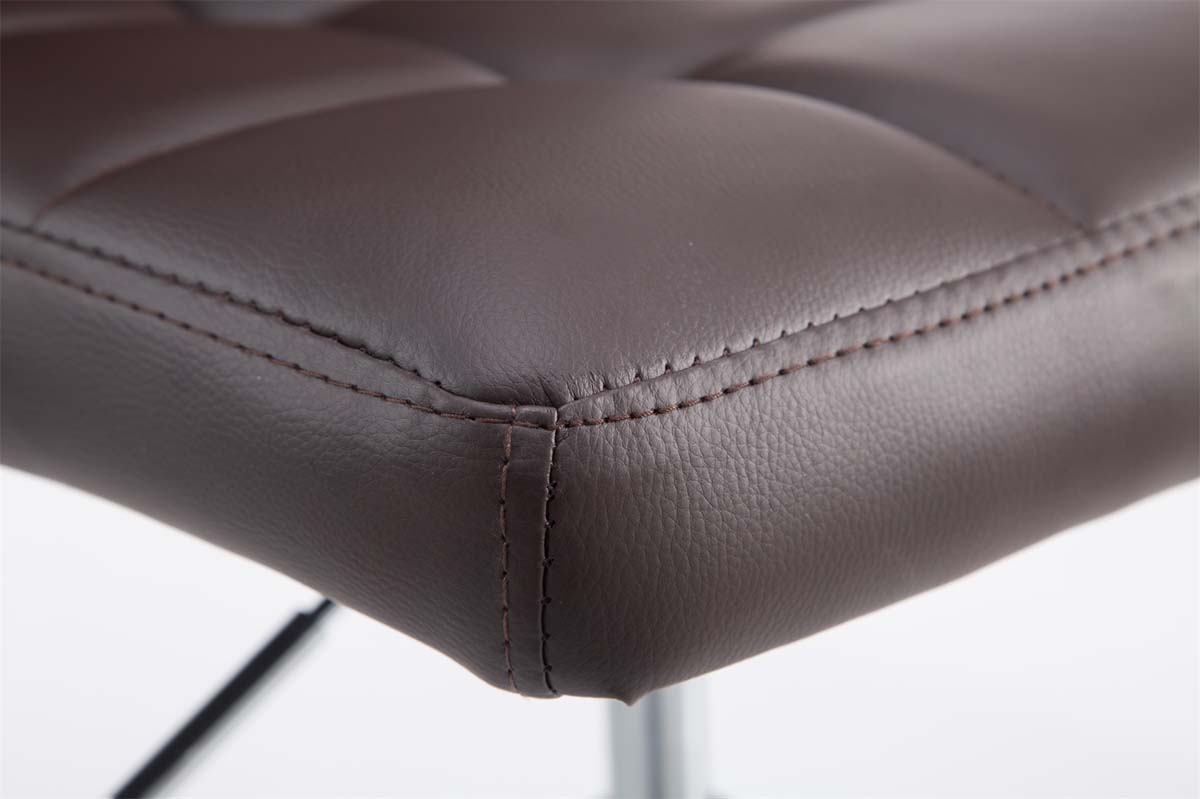 2er Set Lounger Palma V2 Kunstleder, braun