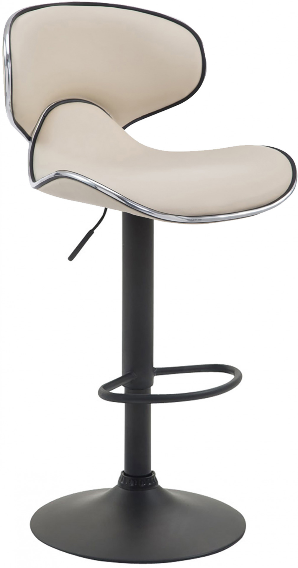 Barhocker Las Vegas V2 schwarz, creme