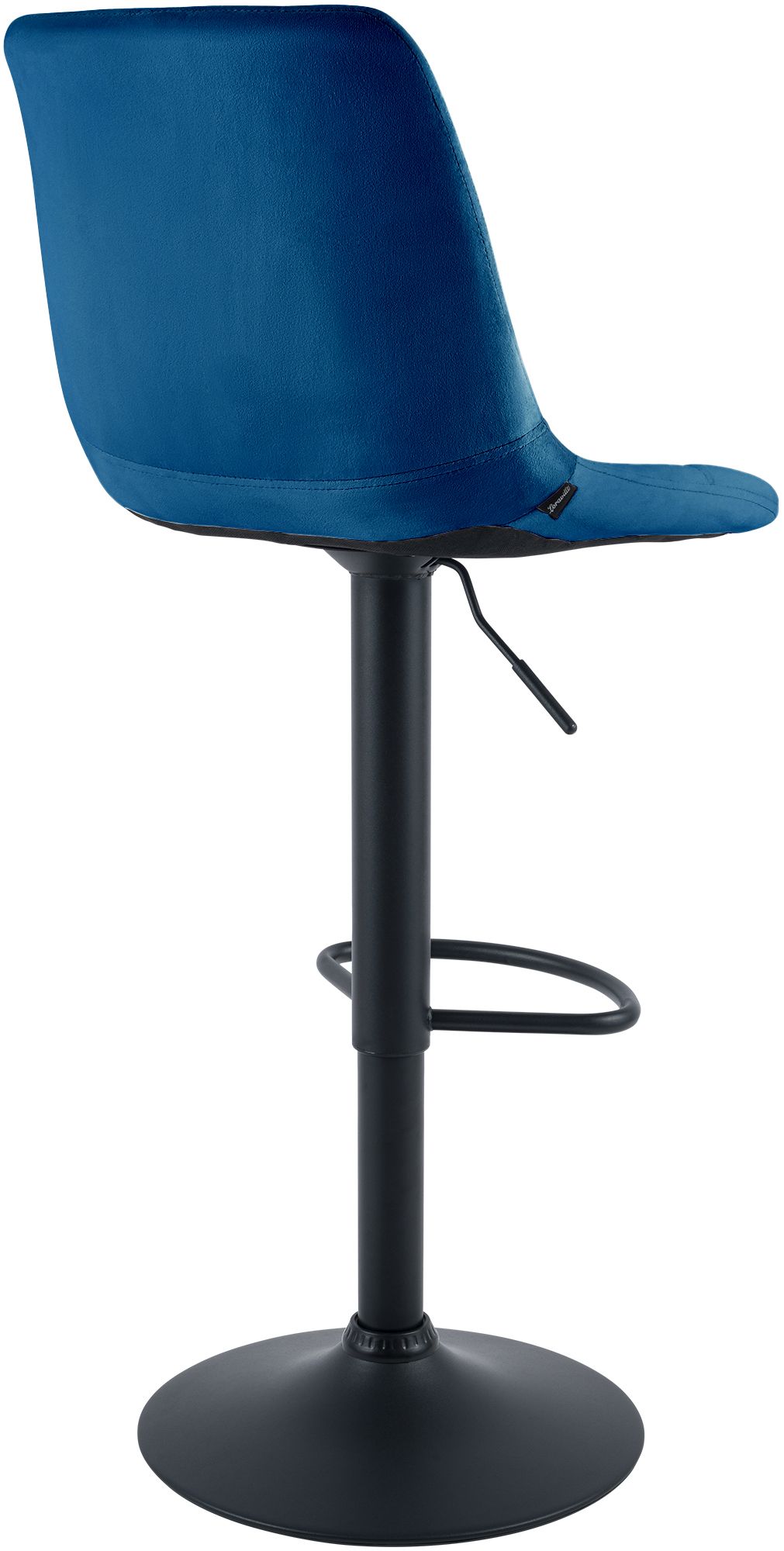 Barhocker Mapun Samt, blau