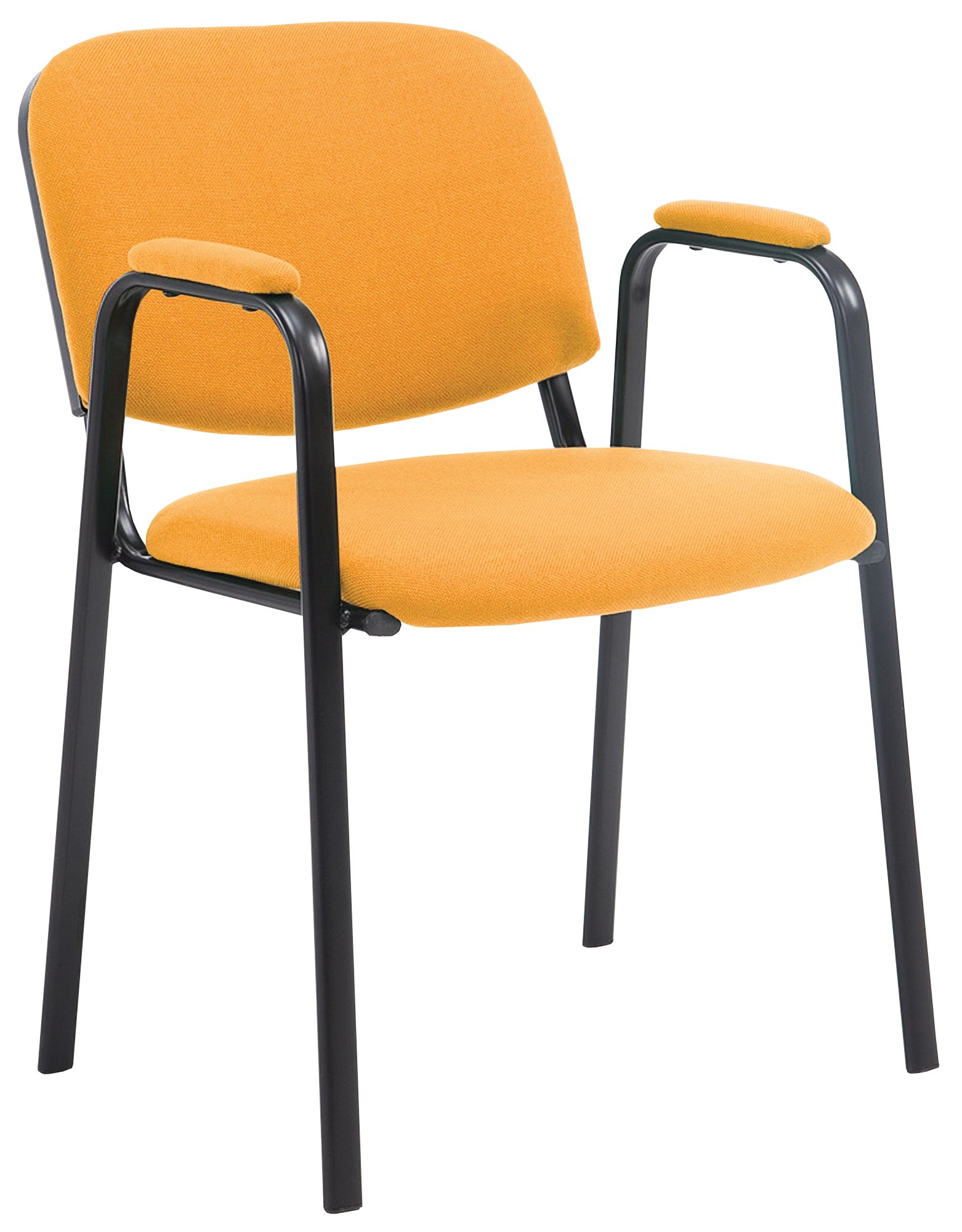 Besucherstuhl Ken PRO Stoff, orange