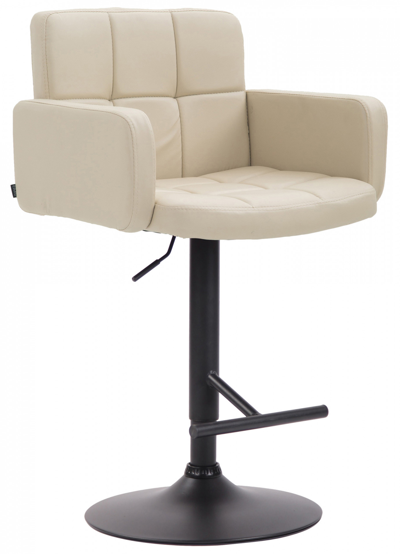 Barhocker Los Angeles schwarz, creme