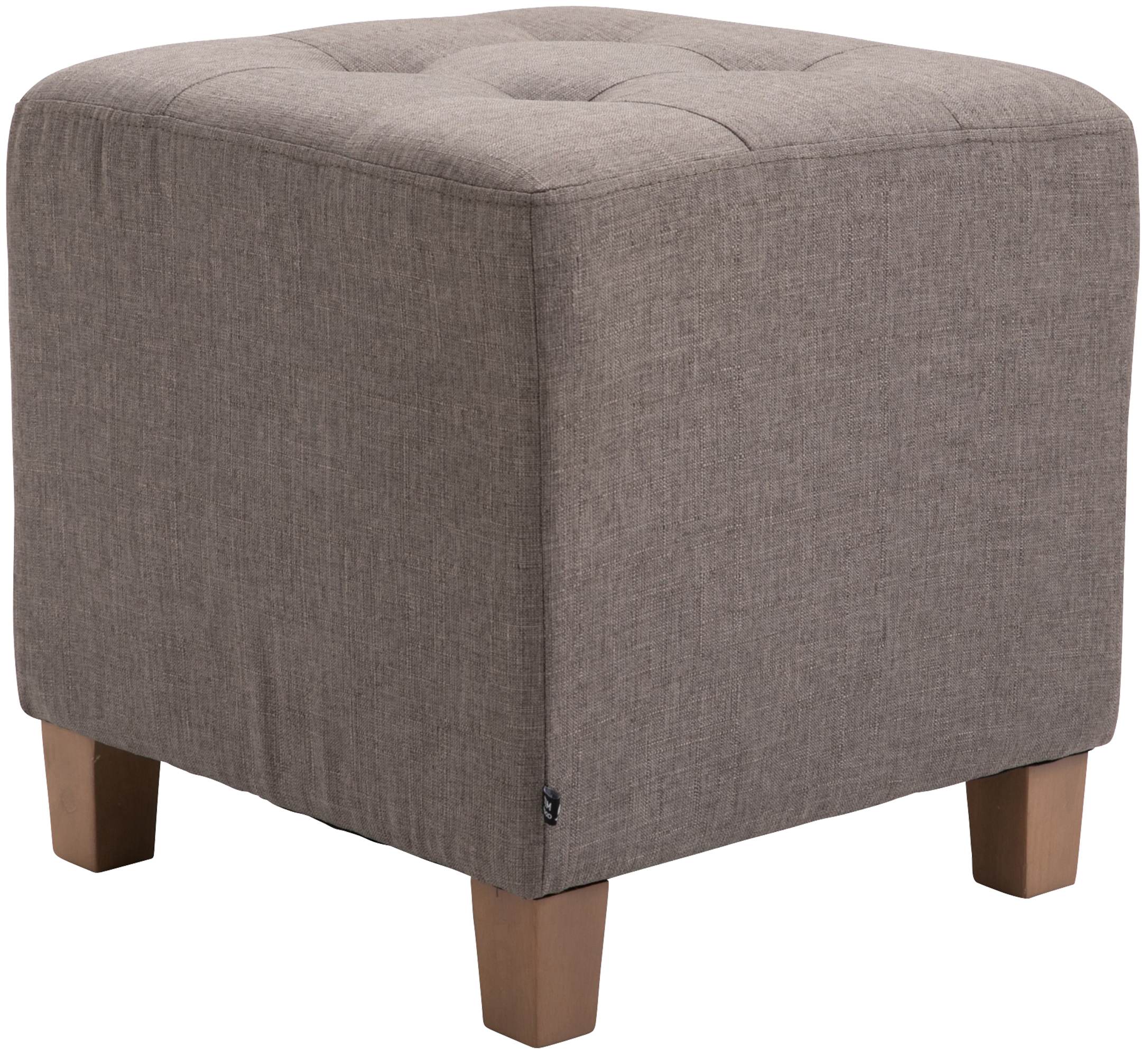 Sitzhocker Pharao, antik-hell, taupe