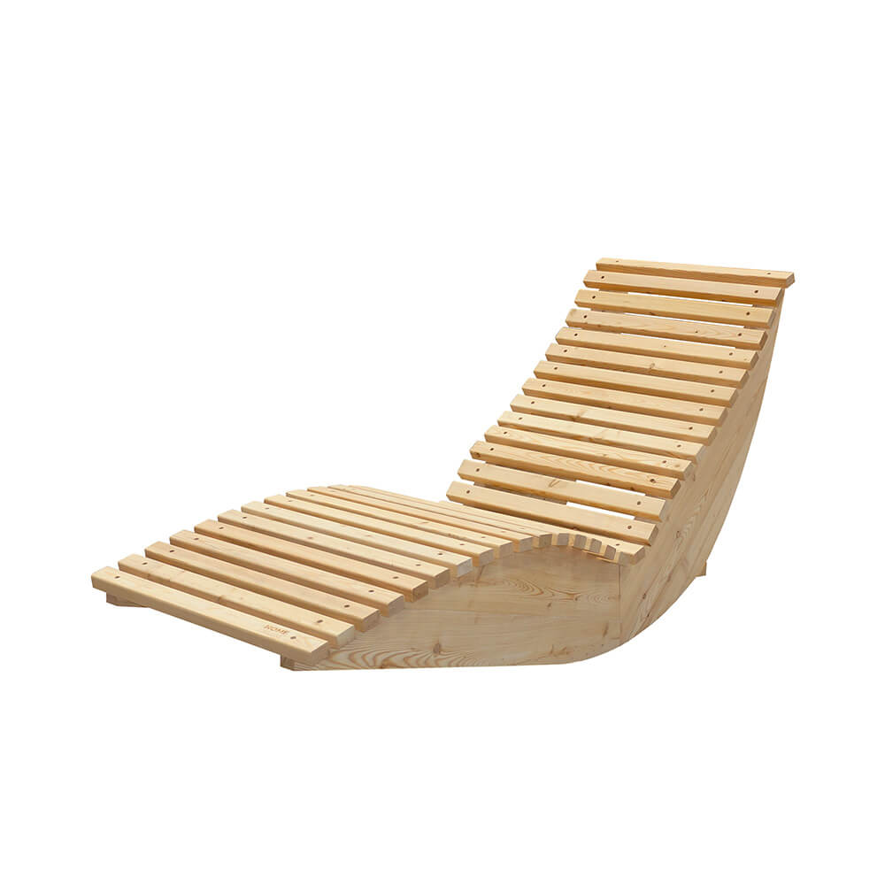 Wellenholzliege WOLGA - 60 cm