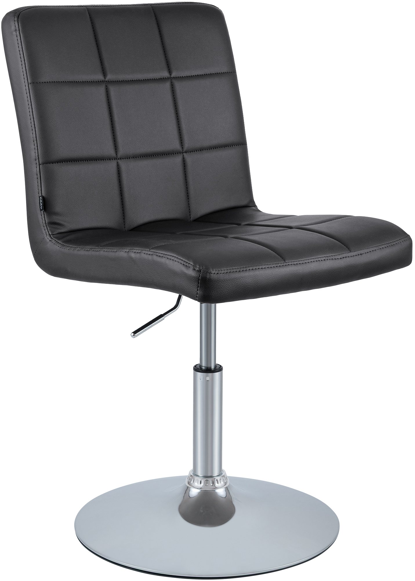 Stuhl Ricky Kunstleder, schwarz