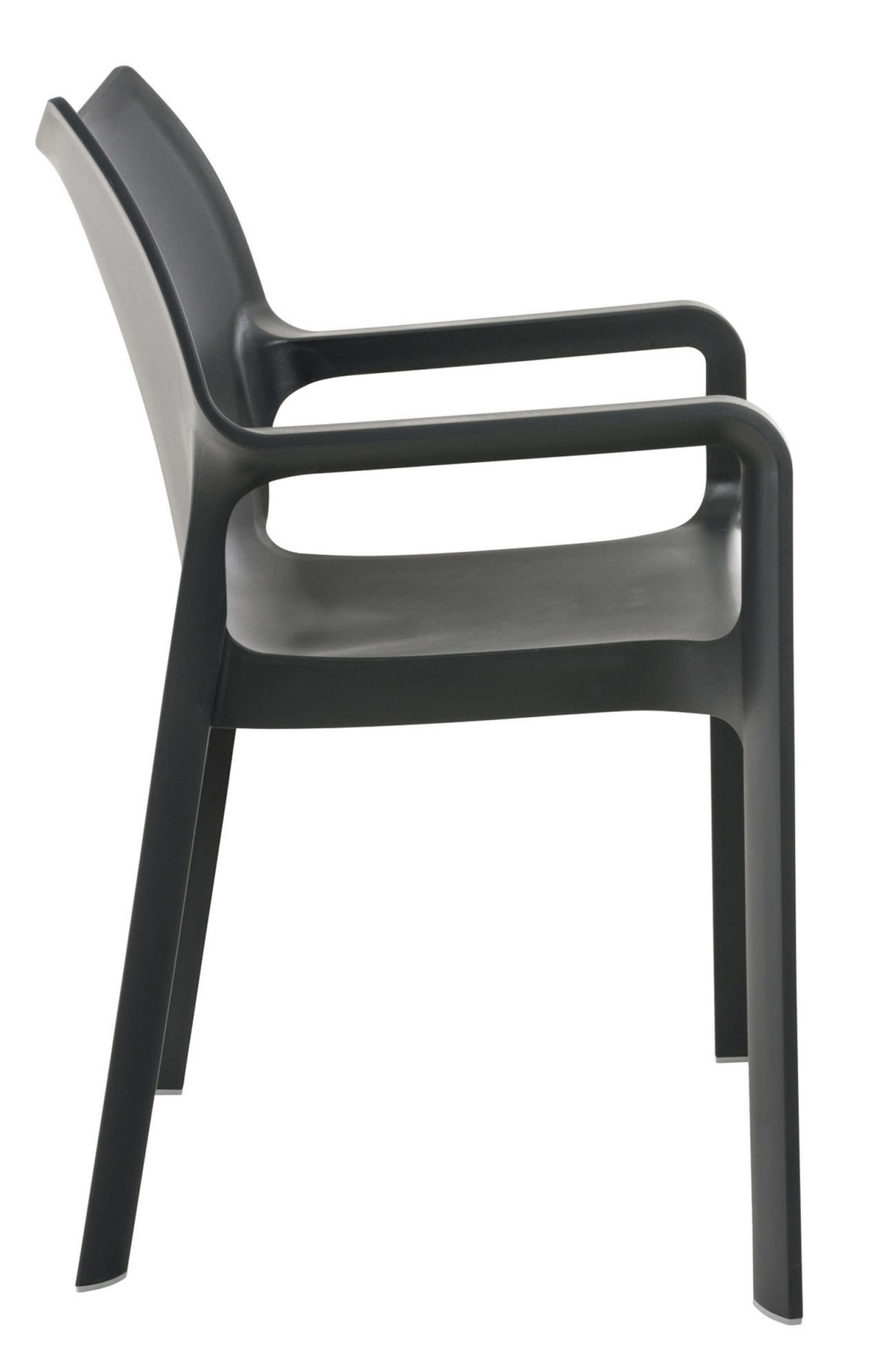 4er Set Stuhl Diva, dunkelgrau
