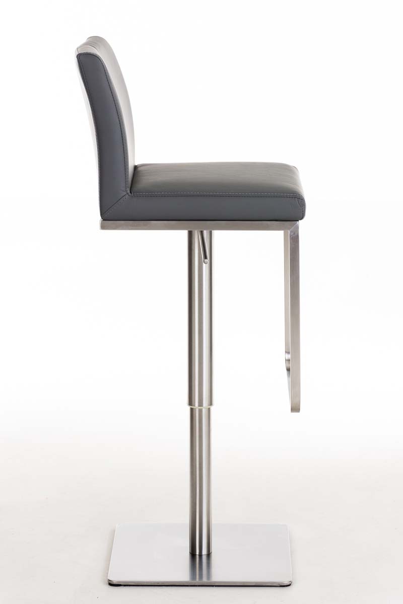 Barhocker Panama E Kunstleder, grau