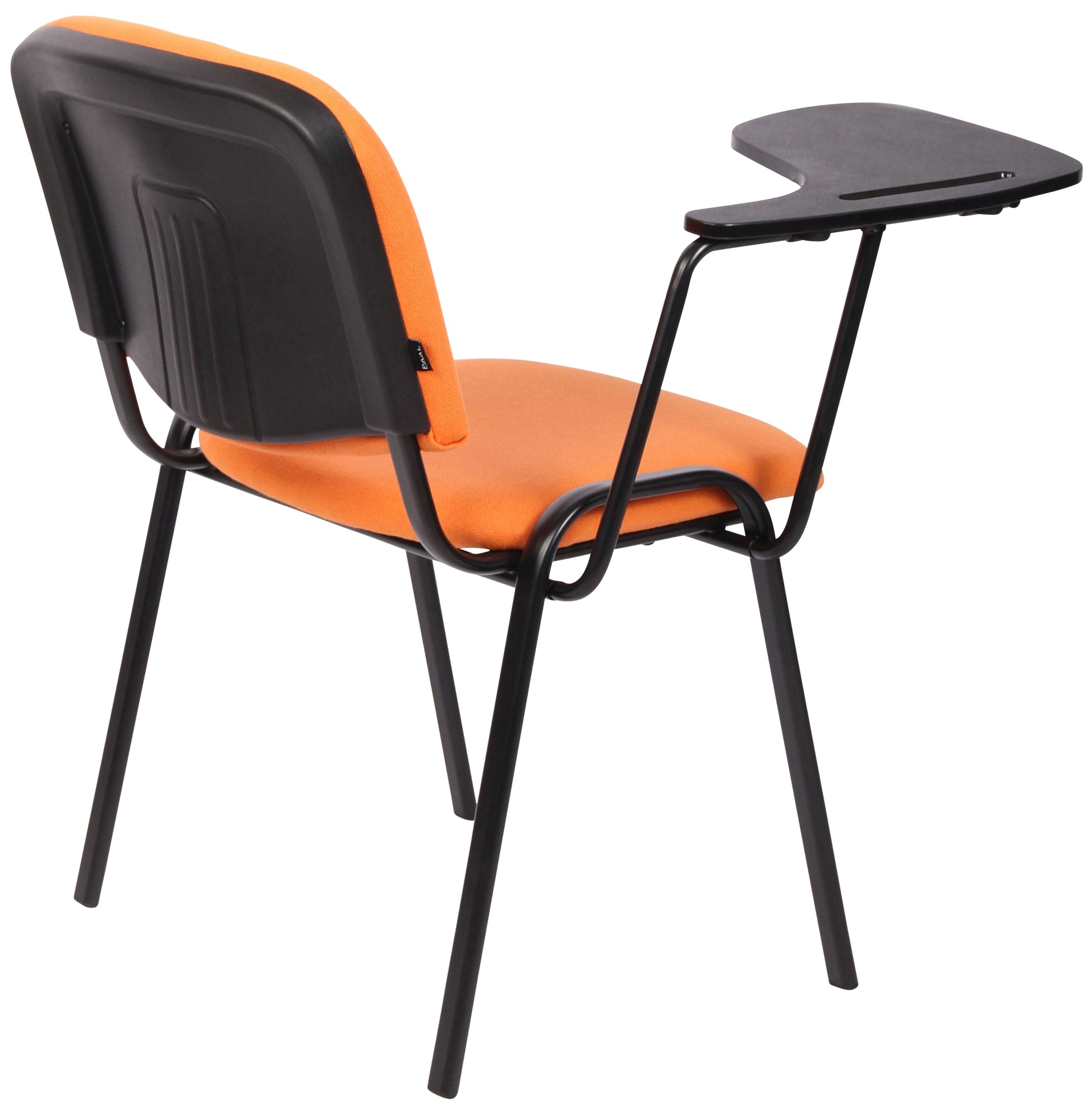 Stuhl Ken mit Klapptisch Stoff, orange