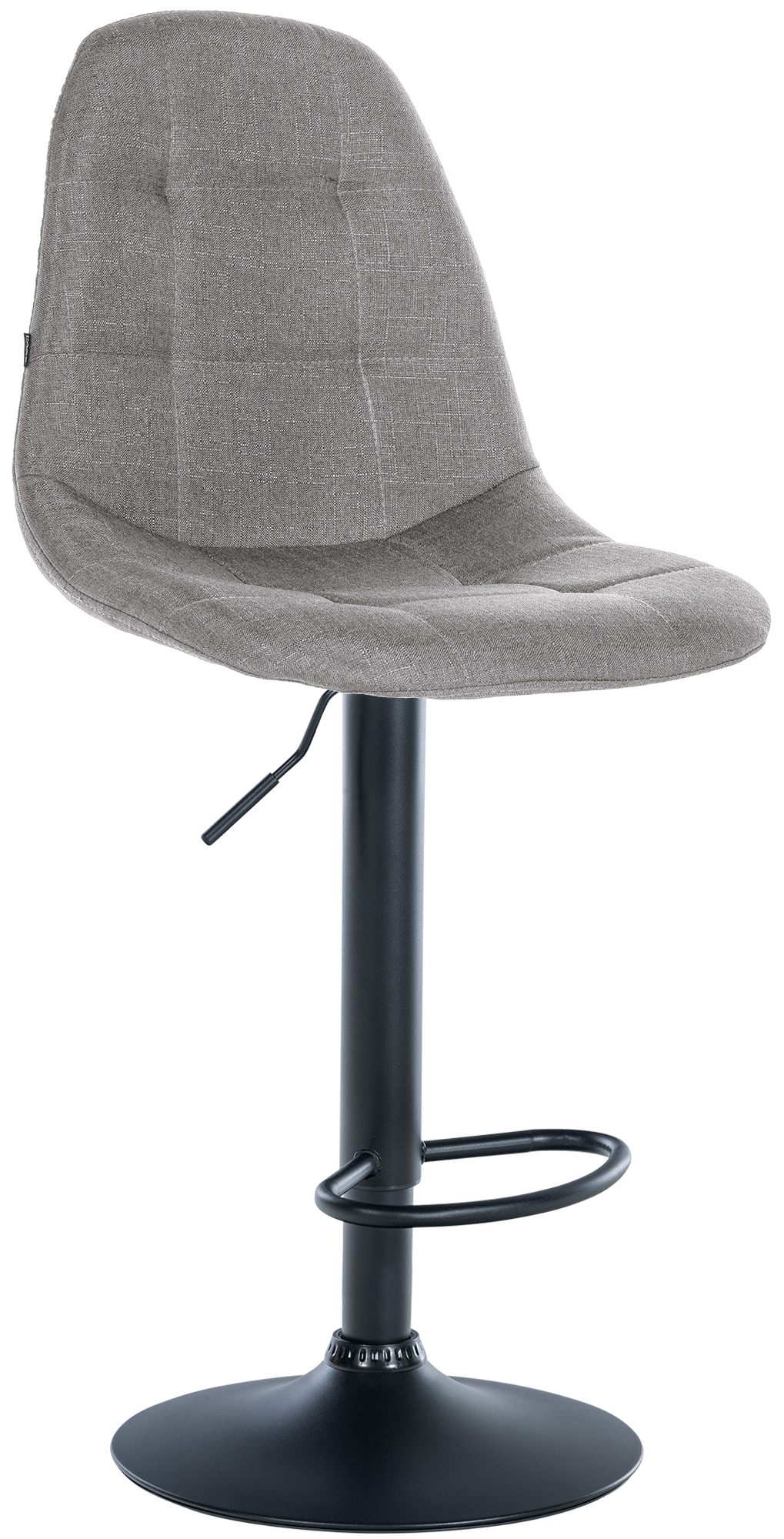 Barhocker Elmore Stoff B, grau