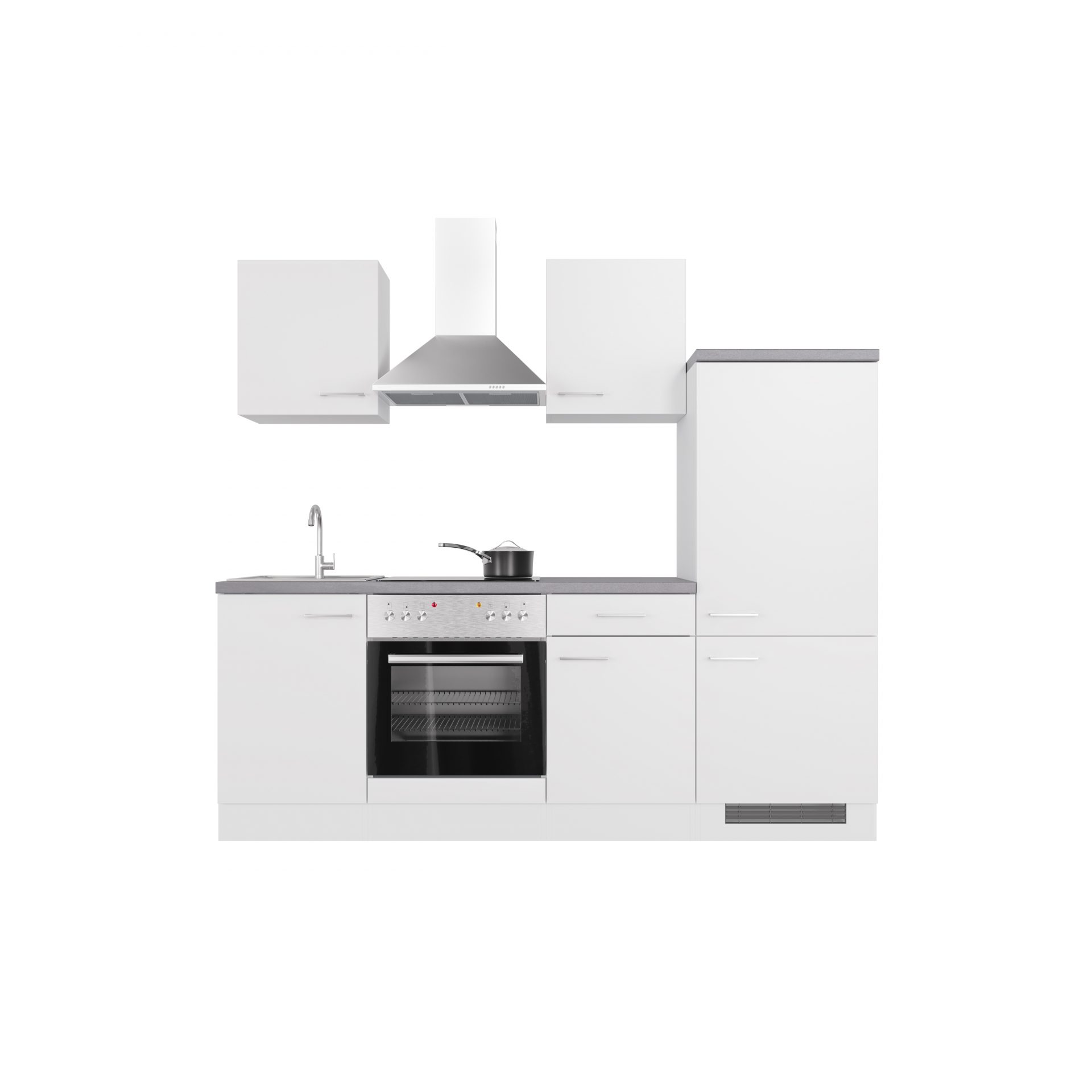 Küchenzeile VITA 220 cm mit E-Geräten