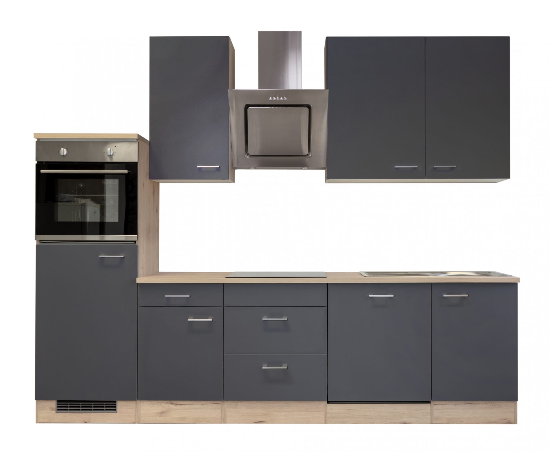 Küchenzeile MORENA 280 cm mit E-Geräten