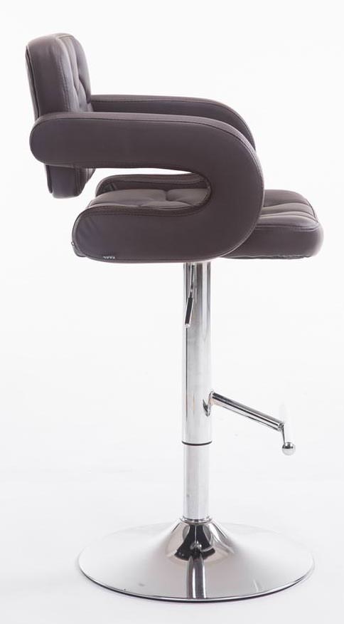 2er Set Barhocker Dublin C, braun