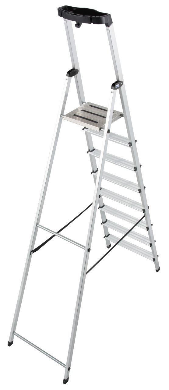 MONTO Aluminium-Stufen-Stehleiter Safety, 1x8 Stufen