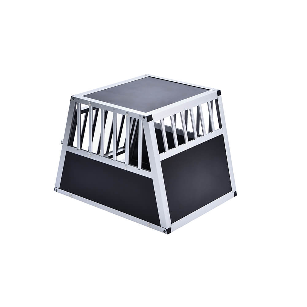 Hundetransportbox aus Aluminium SKITO M - 69 x 54 cm