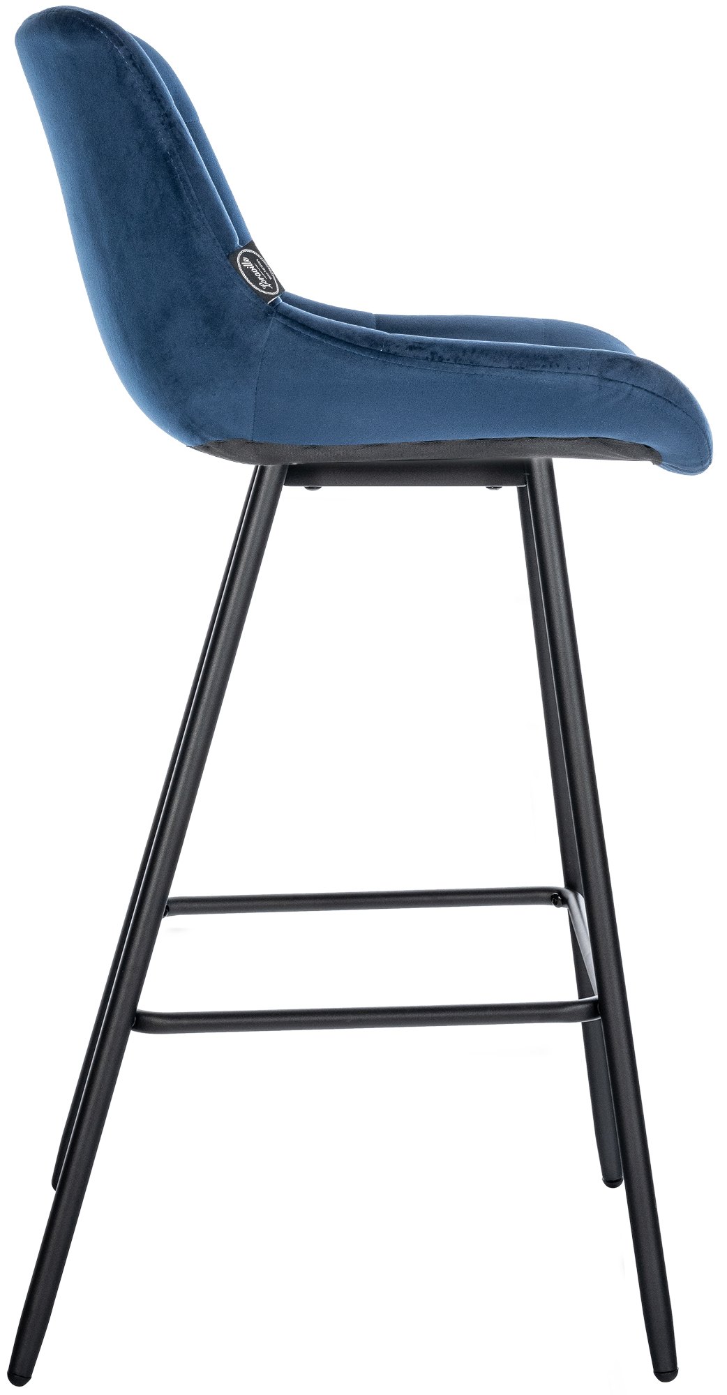Barhocker Weston Samt, blau