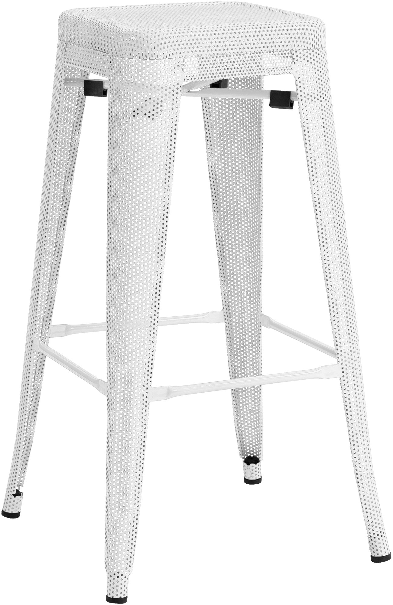 Barhocker Fletcher, weiß