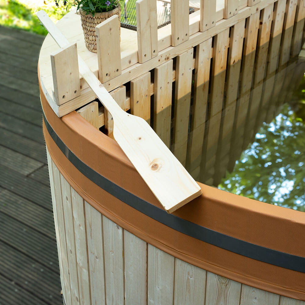Hot Tub mit Ofen SKANDI L - Ø210cm
