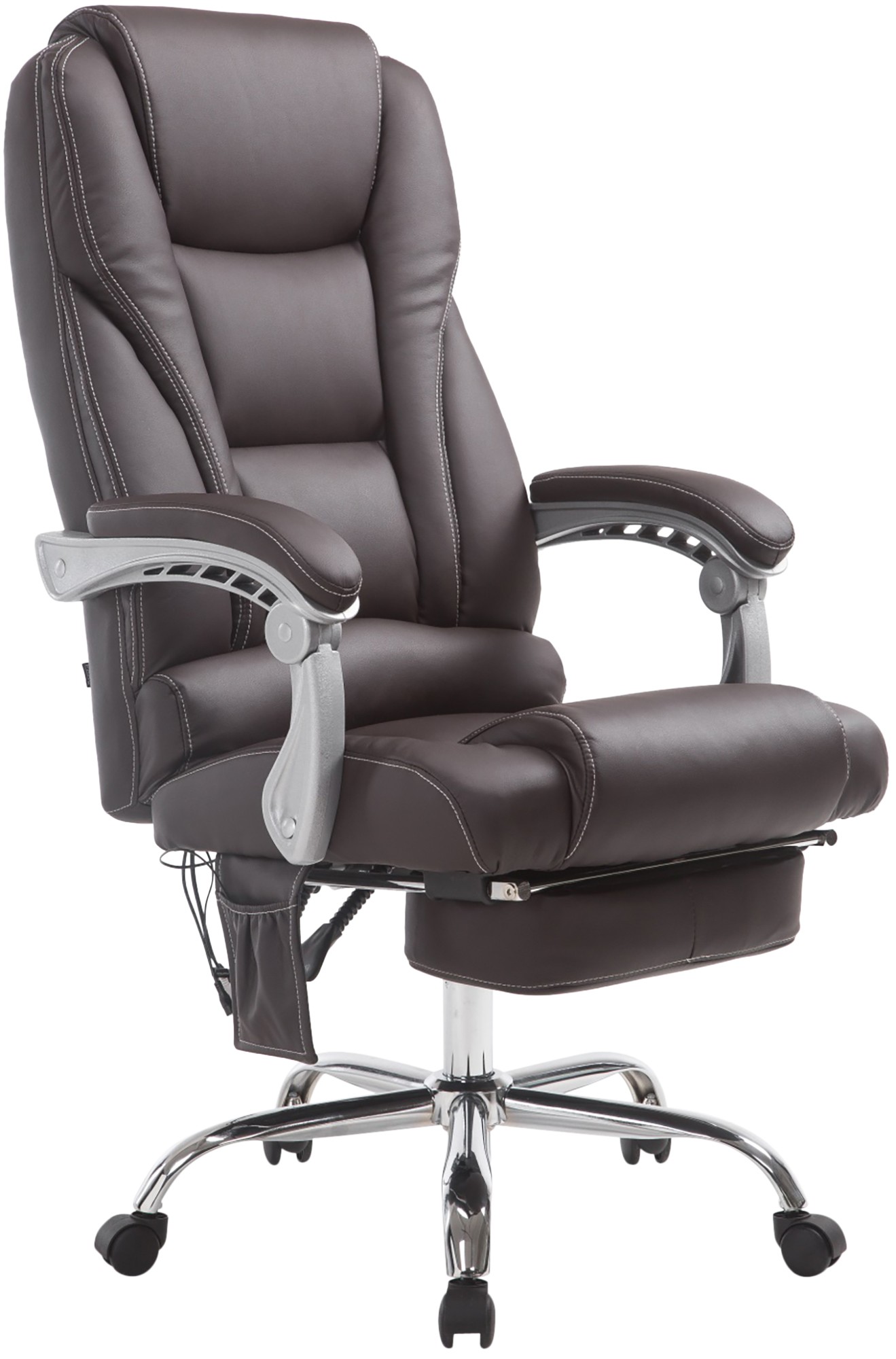 Bürostuhl Pacific mit Massagefunktion V2, braun