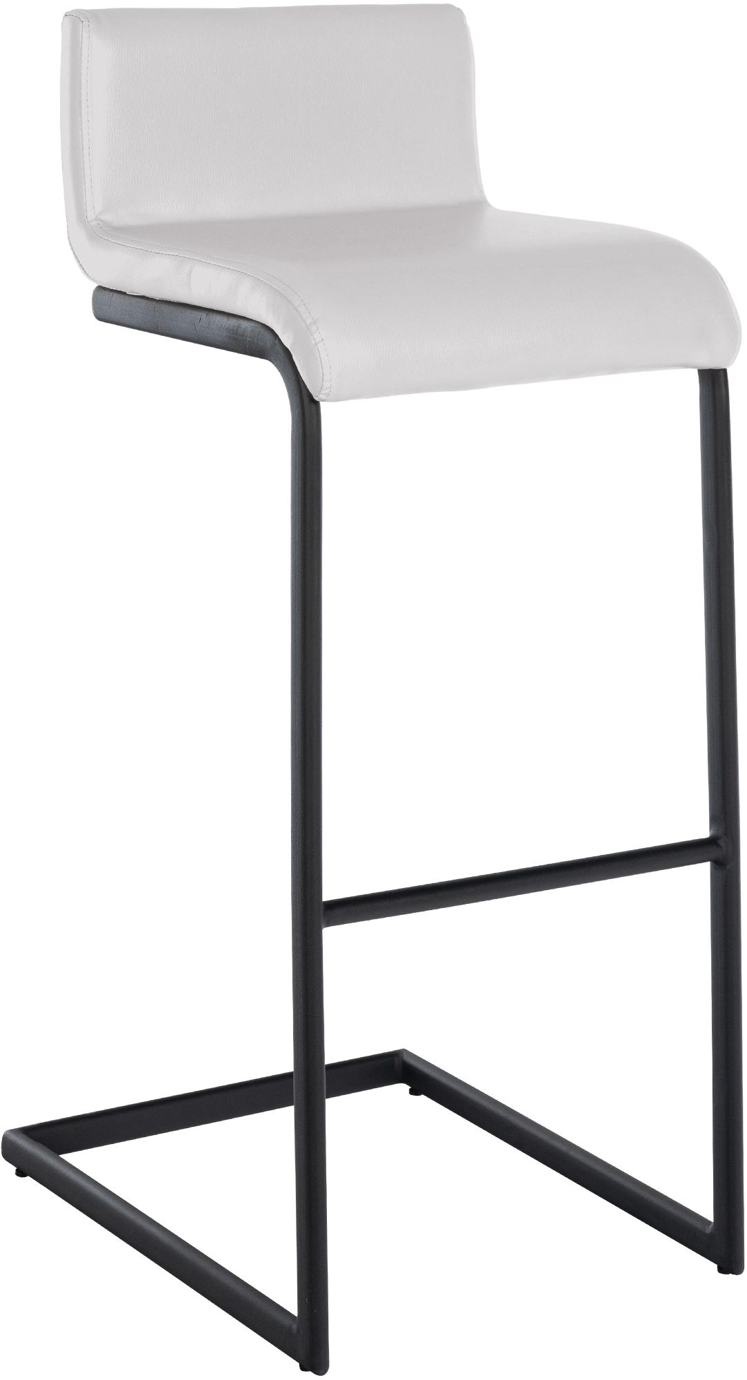 Barhocker Newport Kunstleder B, weiß