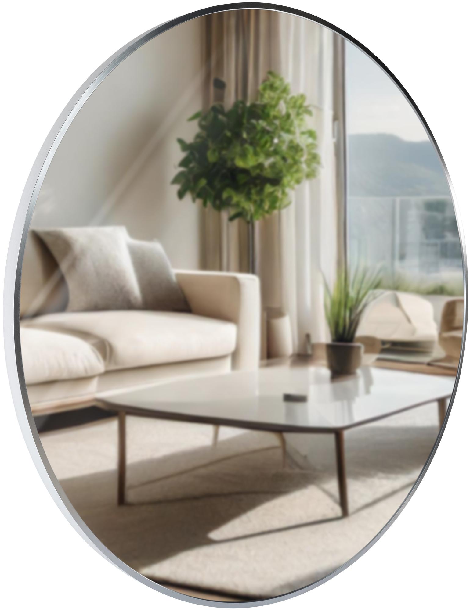 Wandspiegel Elsie XL, silber