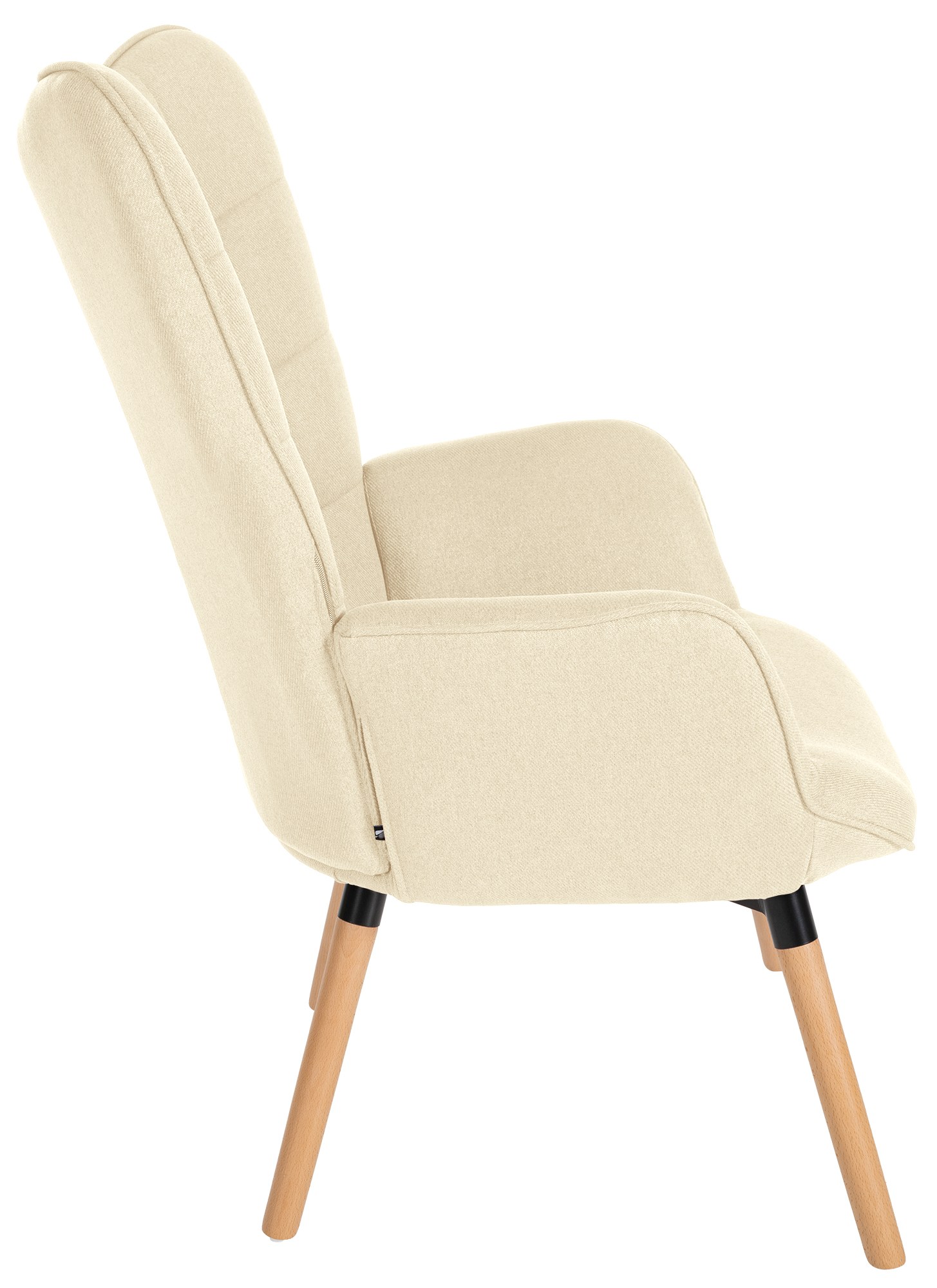 Sessel Garding Stoff, creme