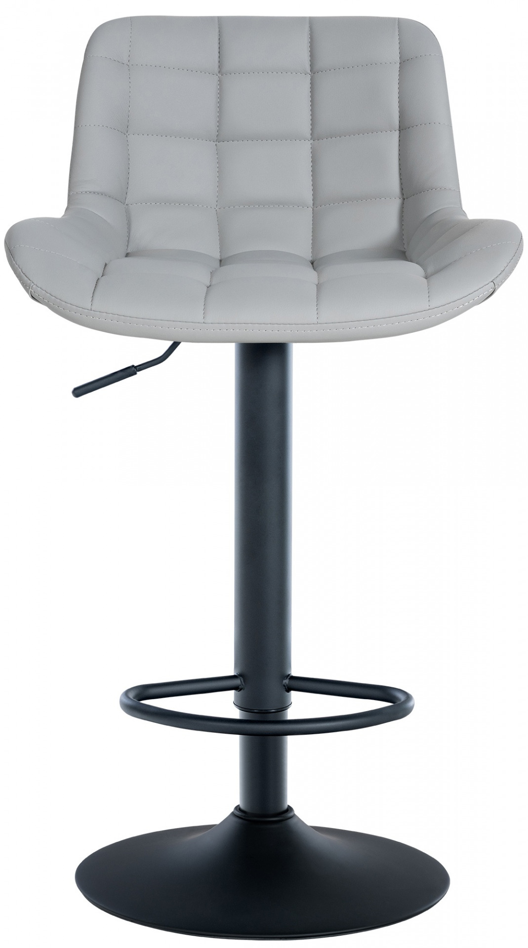 Barhocker Tover Kunstleder, grau