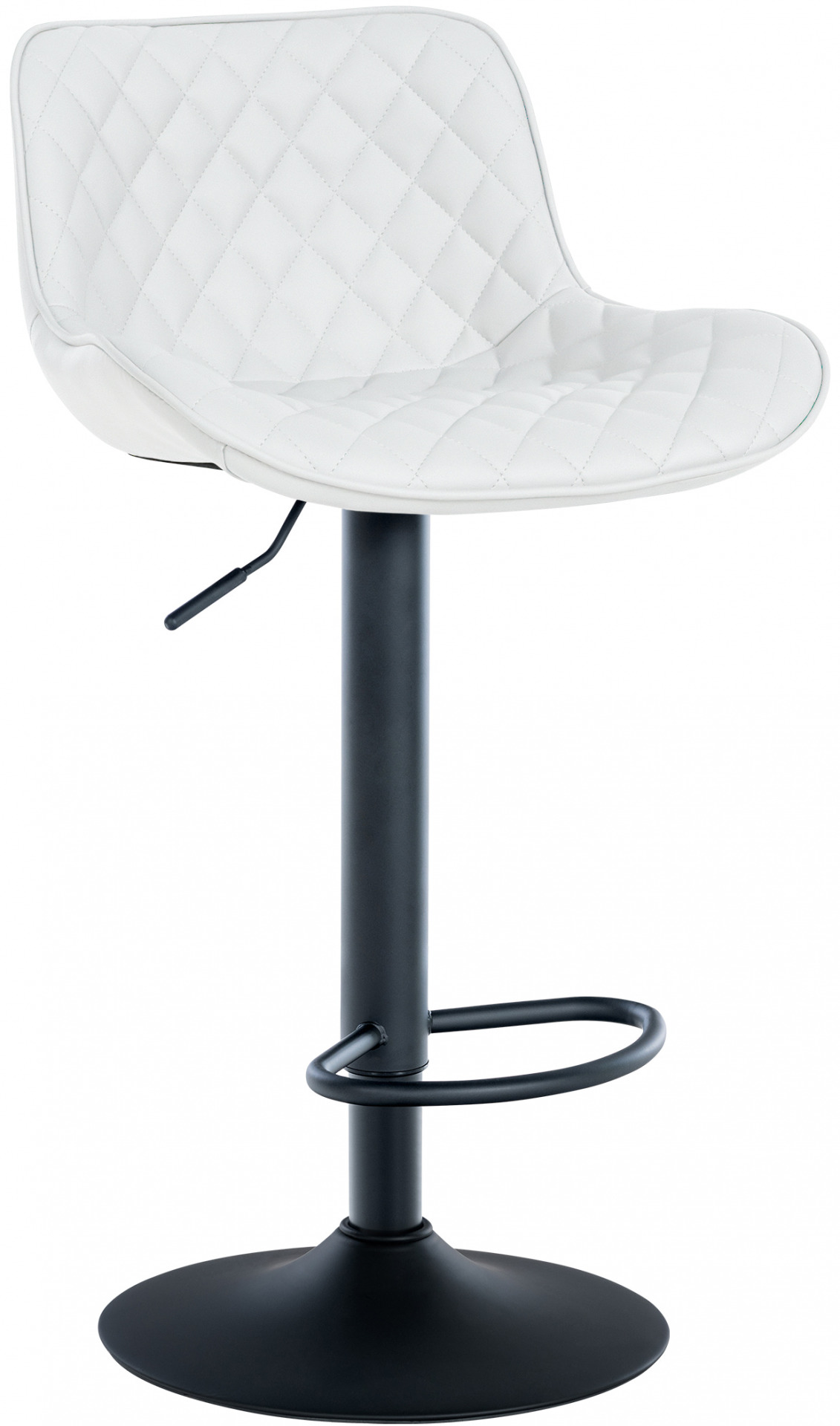 Barhocker Minosa Kunstleder, weiß
