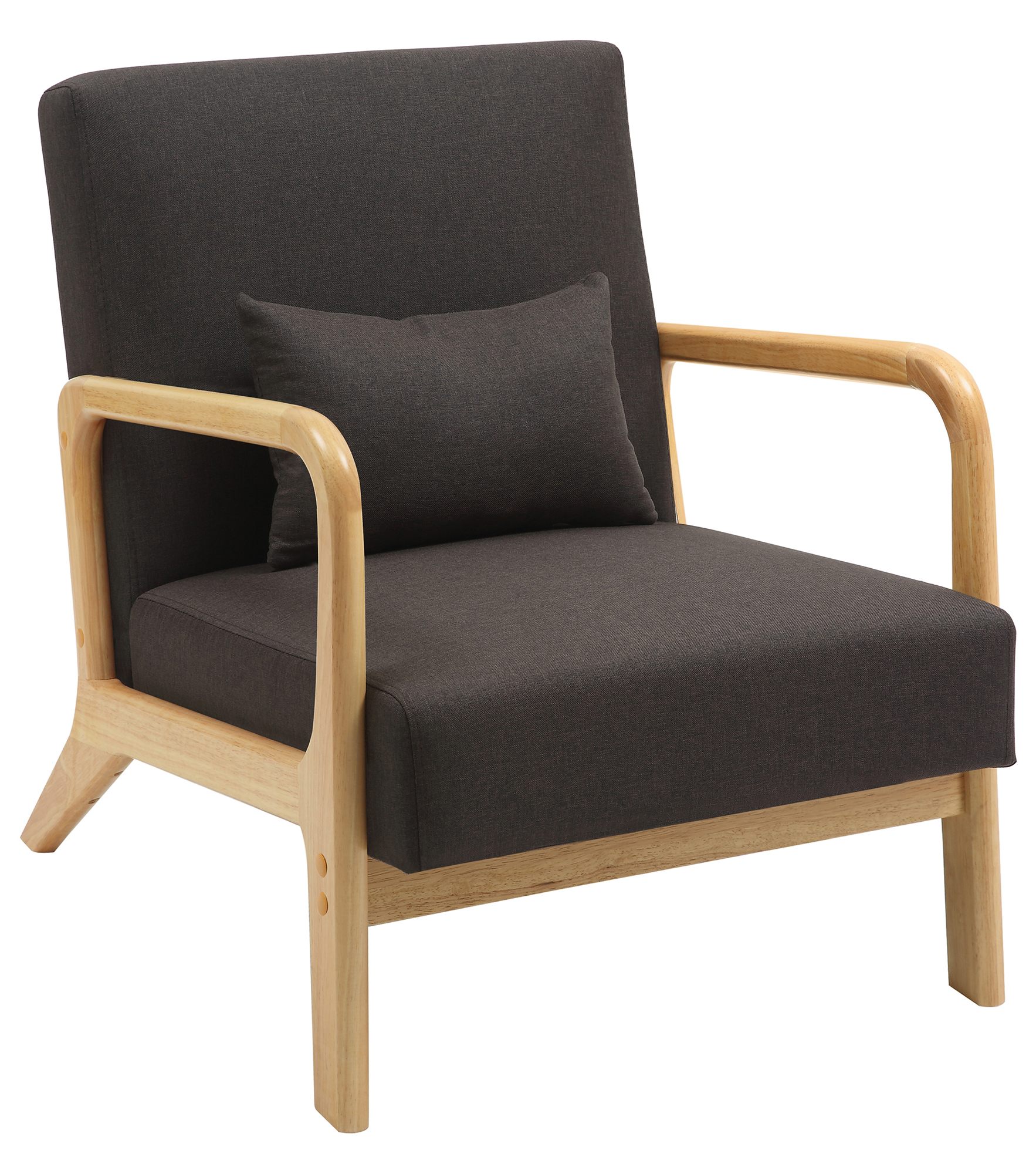 Sessel Hibbing Stoff, braun