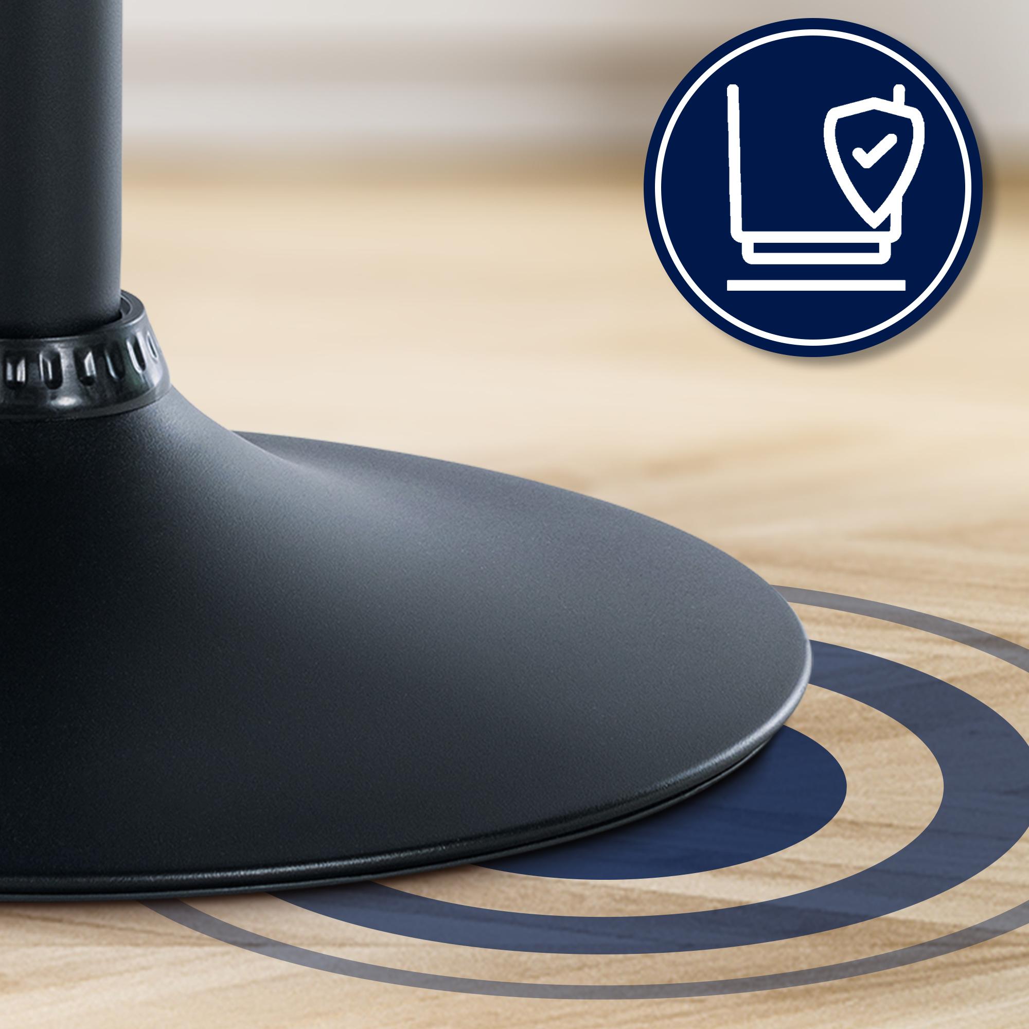Barhocker Laurel Stoff schwarz, taupe