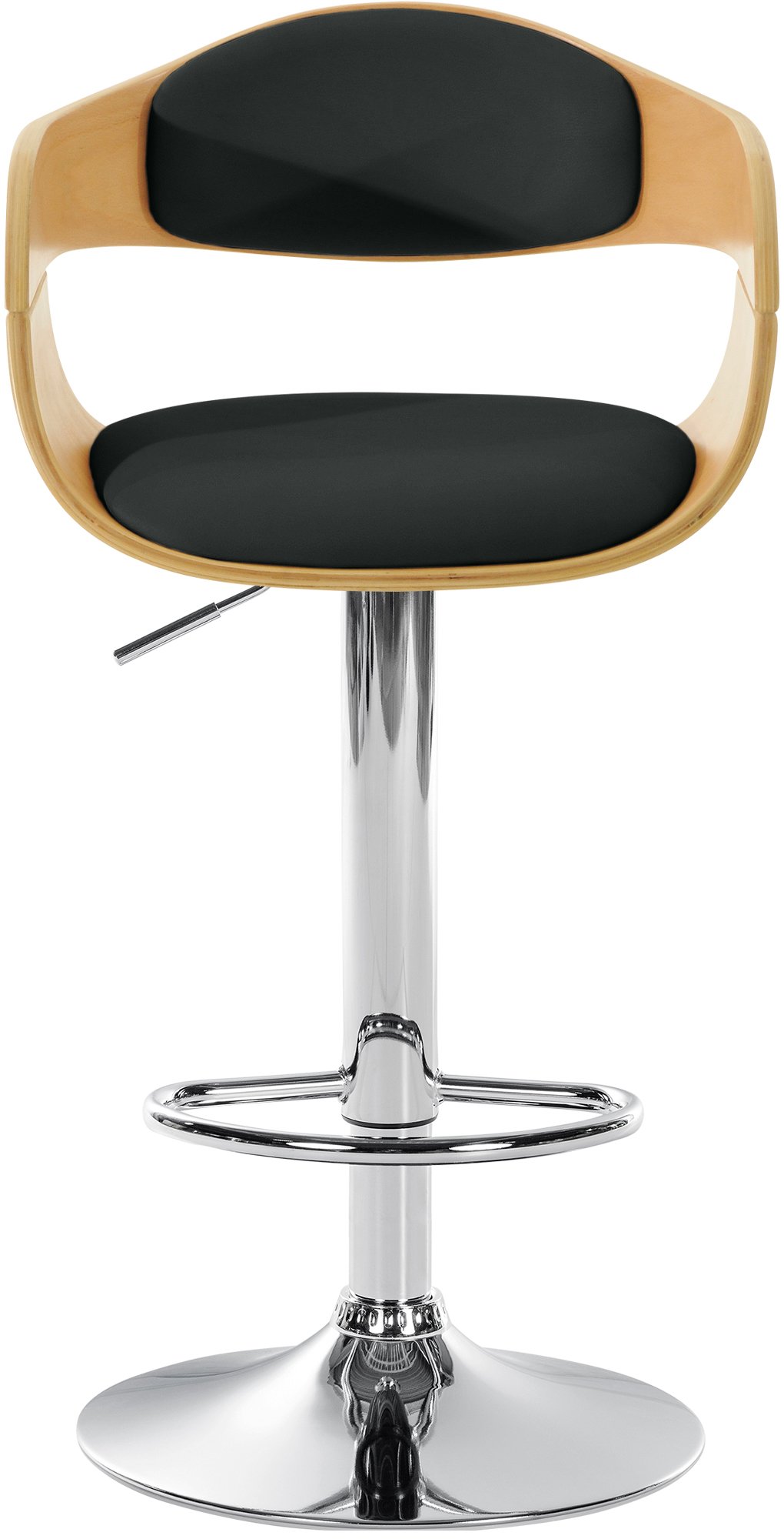Barhocker Kingston C, natura/schwarz